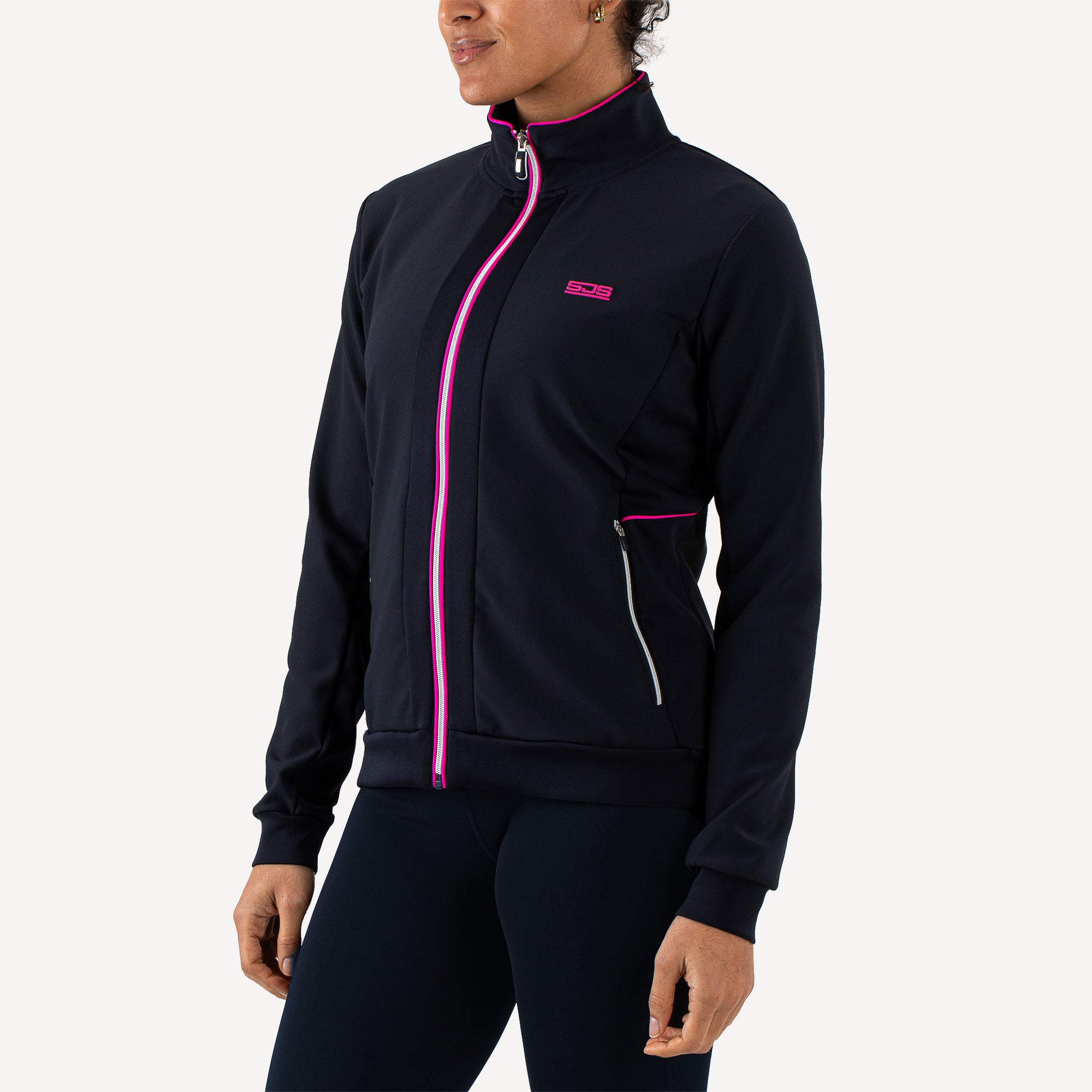 Sjeng Sports Fabiane Women's Tennis Track Jacket - Dark Blue (1)