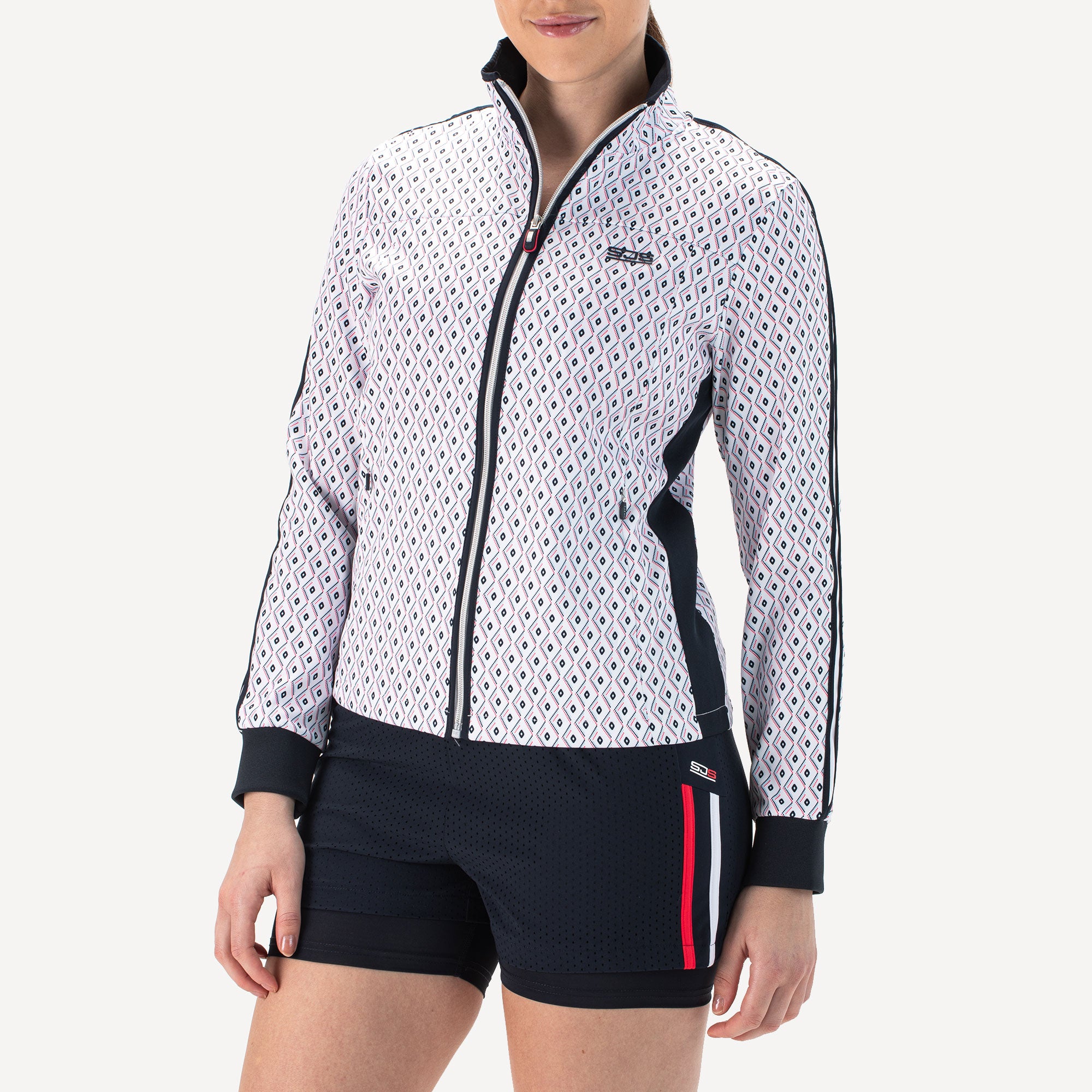Sjeng Sports Fea Women's Tennis Jacket - White (1)