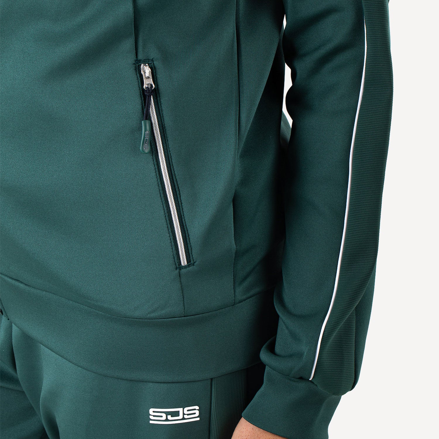 Sjeng Sports Felipa Women's Hooded Tennis Jacket - Green (5)