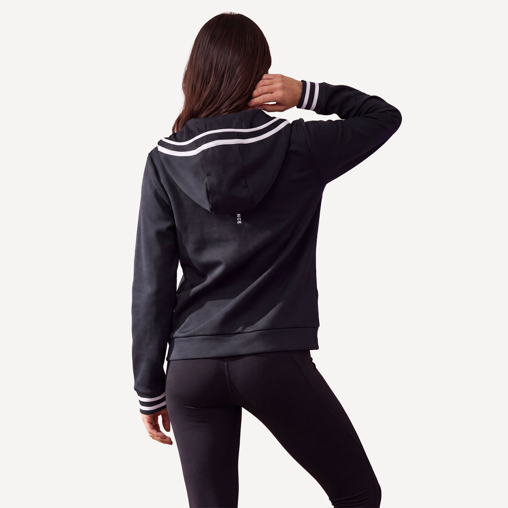 Sjeng Sports Filomena Women's Hooded Tennis Jacket - Dark Blue (2)