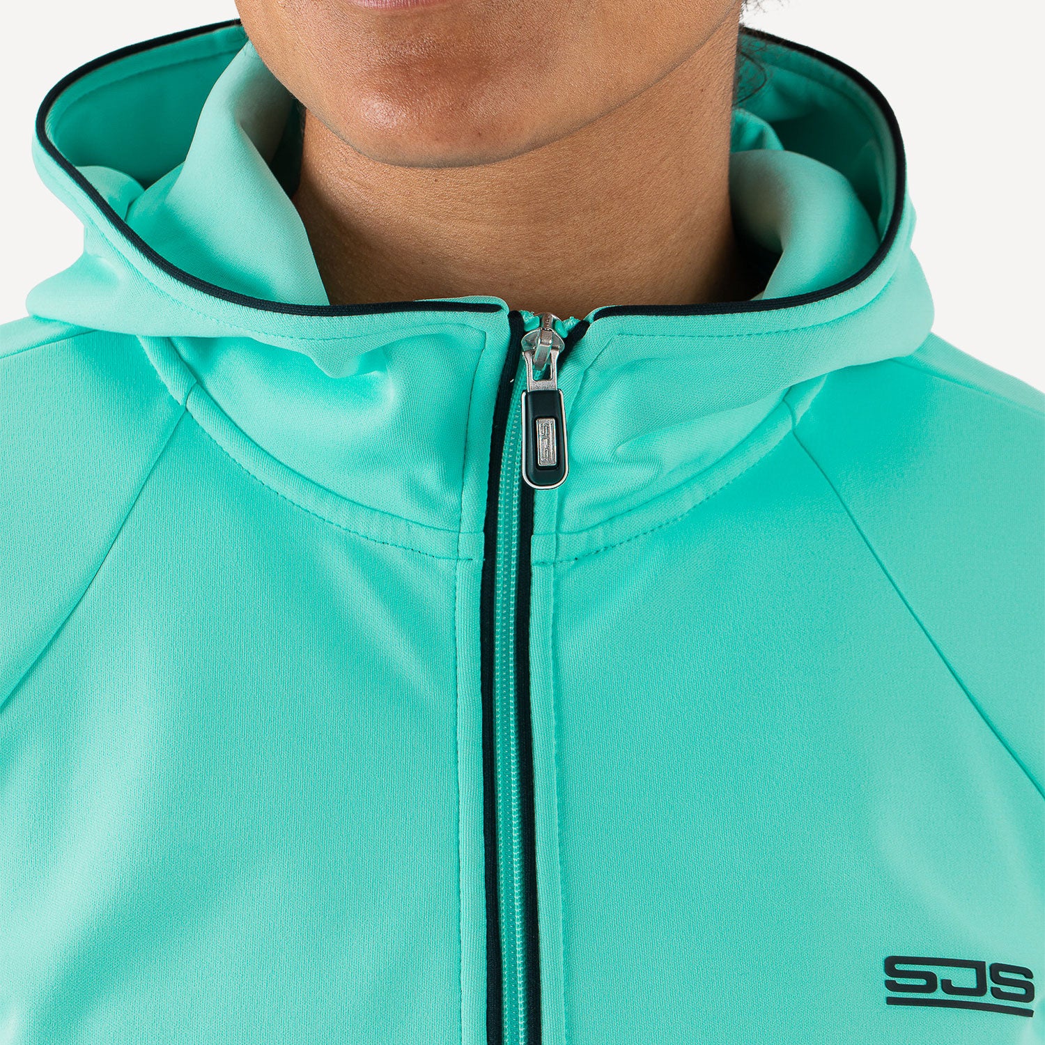 Sjeng Sports Finke Women's Hooded Tennis Jacket - Blue (3)