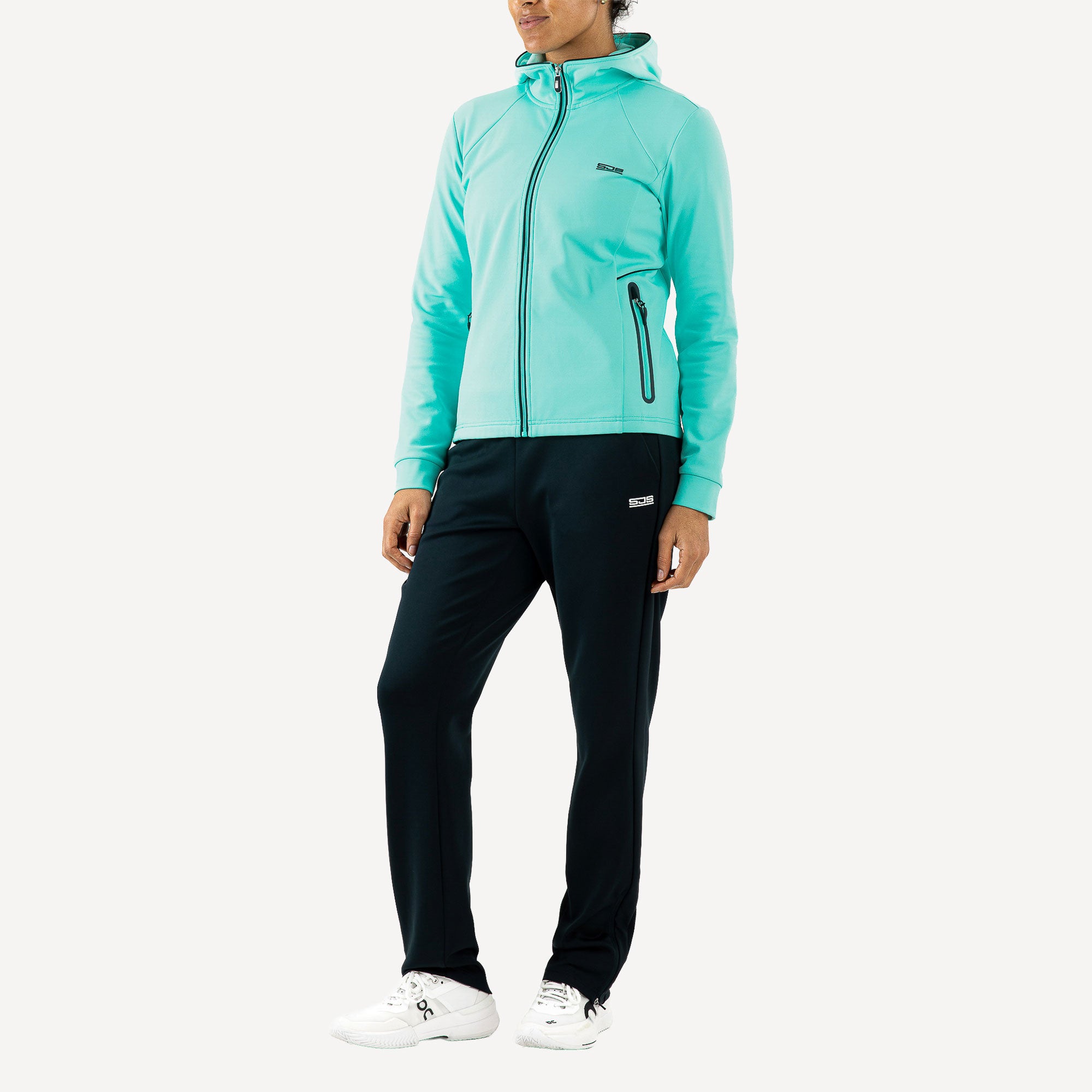 Sjeng Sports Finke Women's Hooded Tennis Jacket - Blue (6)