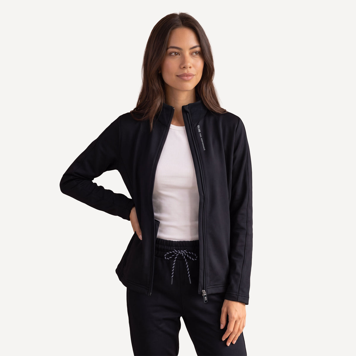 Sjeng Sports Frederike Women's Tennis Jacket - Dark Blue (1)
