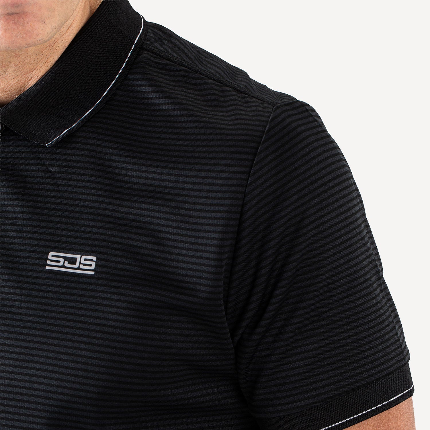 Sjeng Sports Grand Men's Tennis Polo - Black (4)