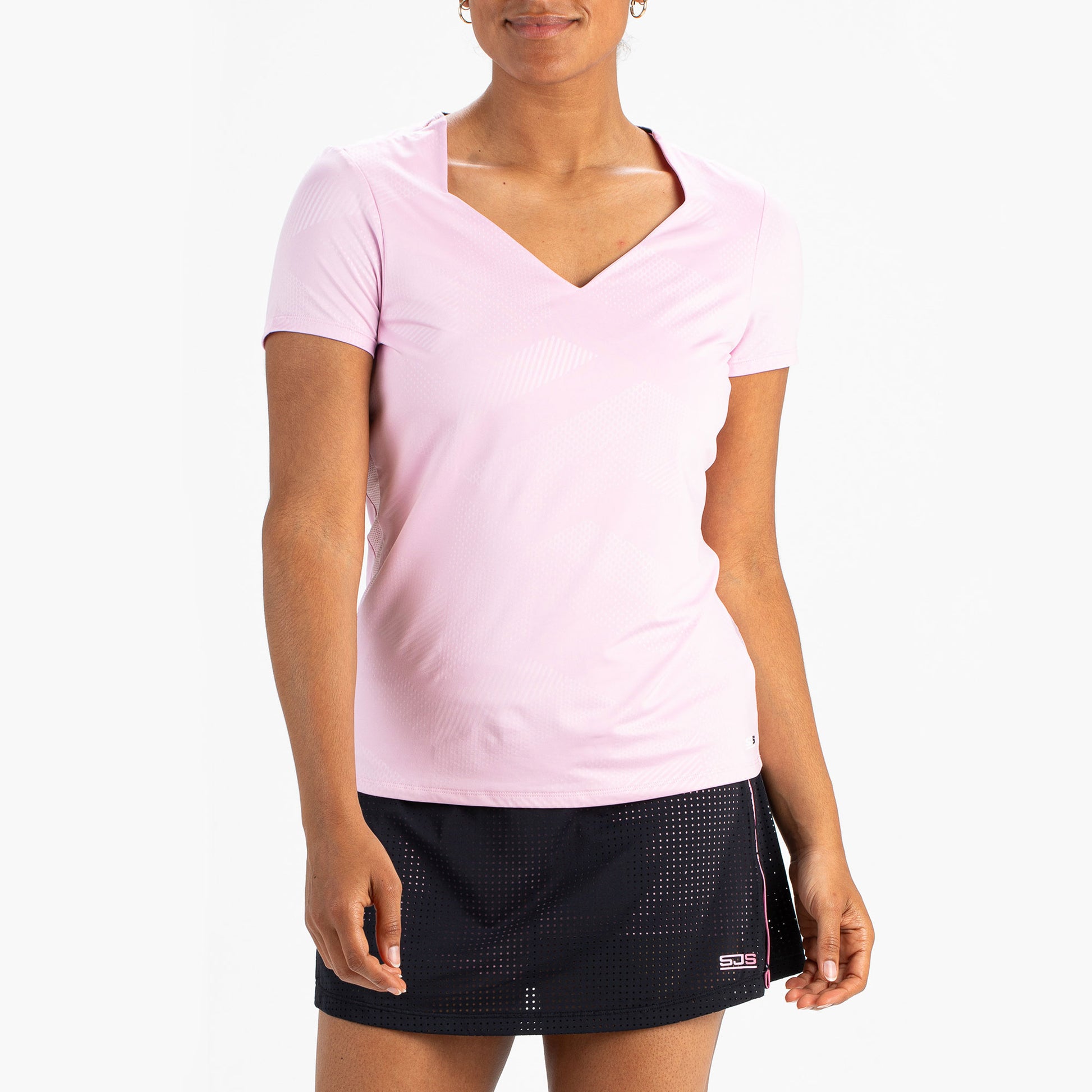 Sjeng Sports Honesty Women's Tennis Shirt Pink (1)