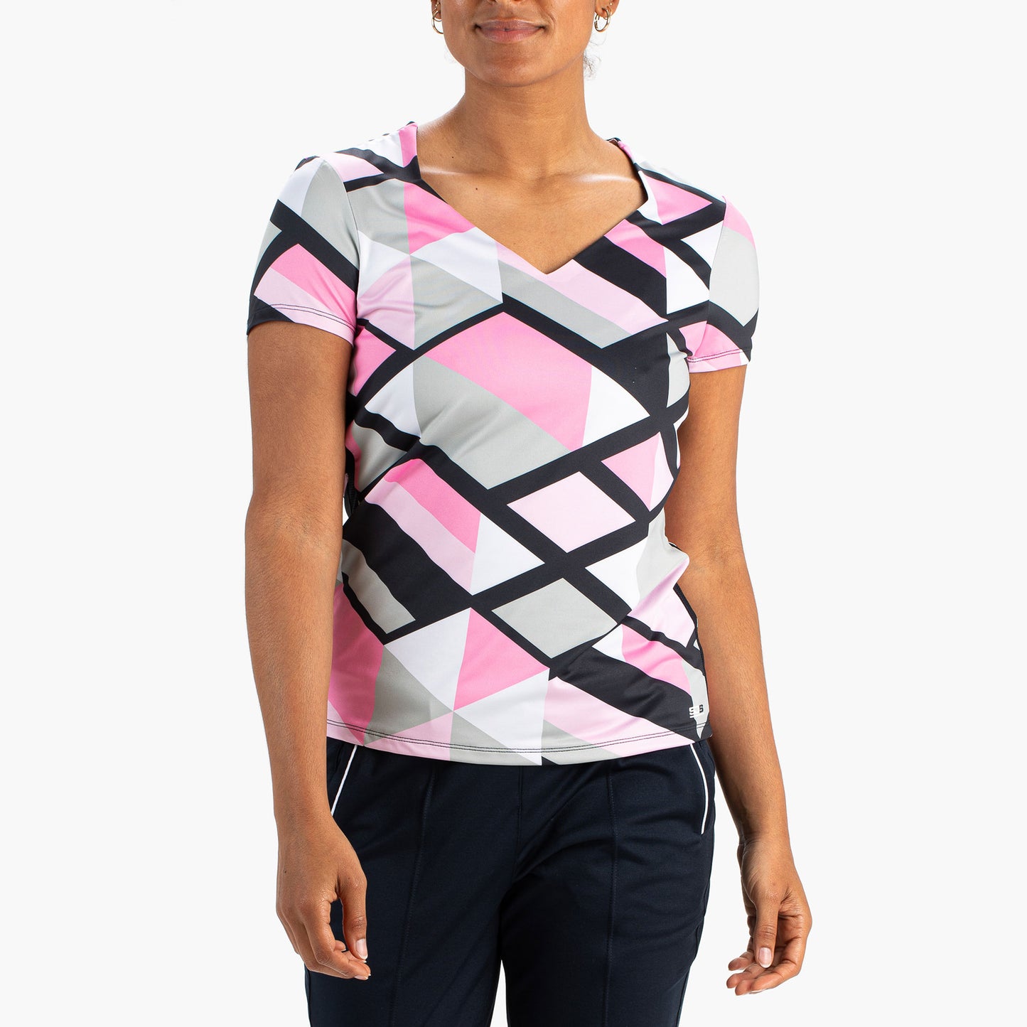 Sjeng Sports Honesty Women's Tennis Shirt Multicolor (1)