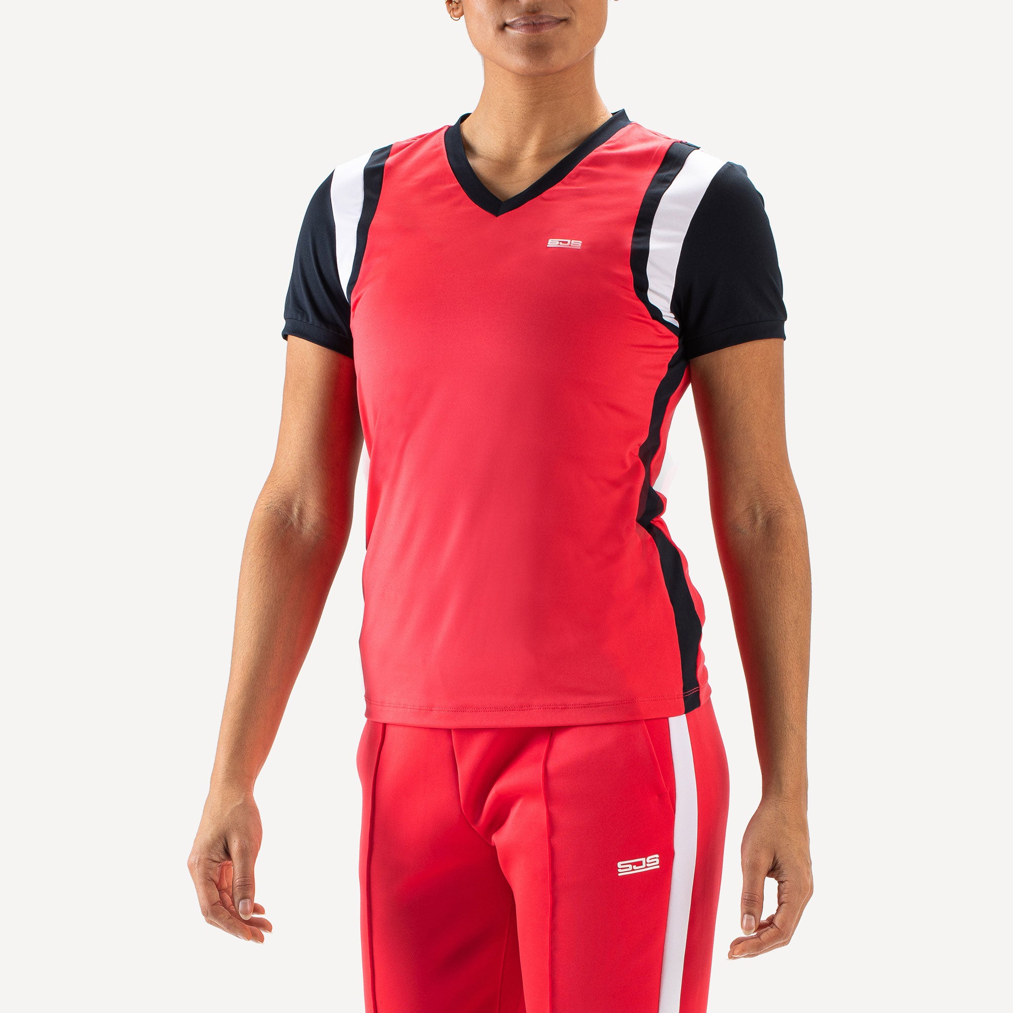 Sjeng Sports Inana Women's Tennis Shirt - Red (1)