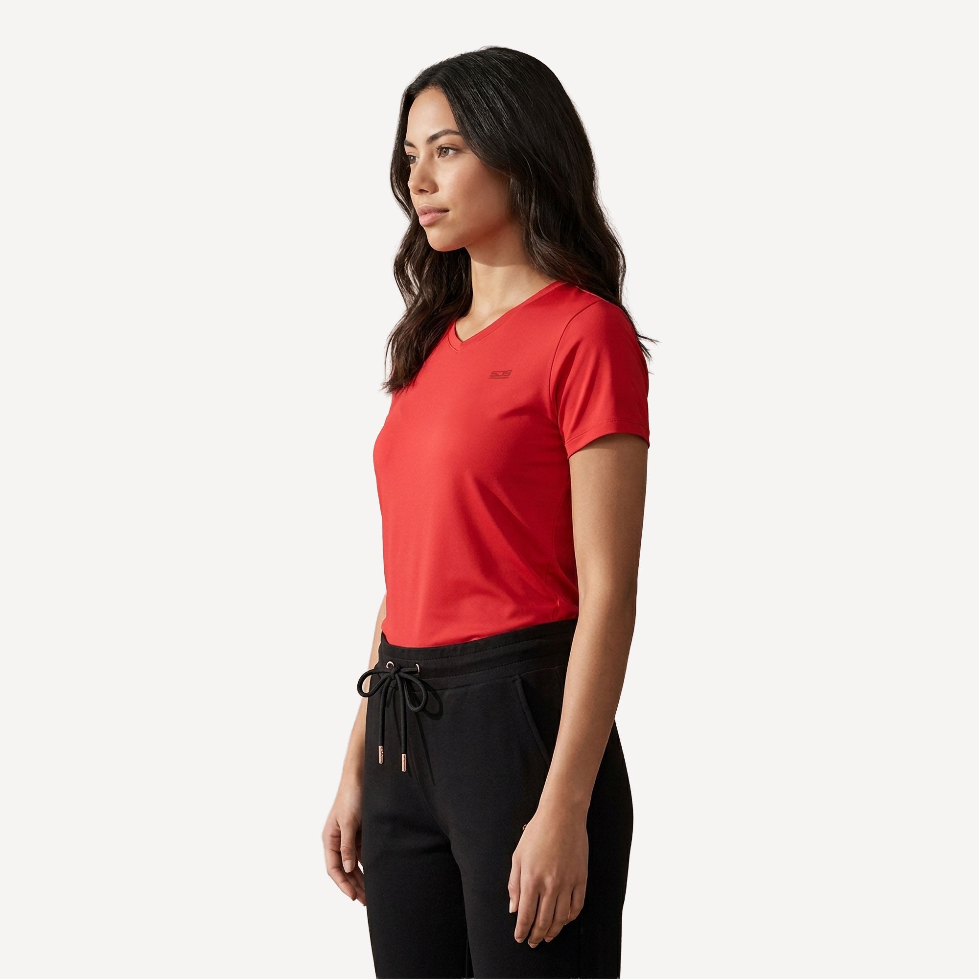 Sjeng Sports Ines Women's Tennis Shirt - Red (3)