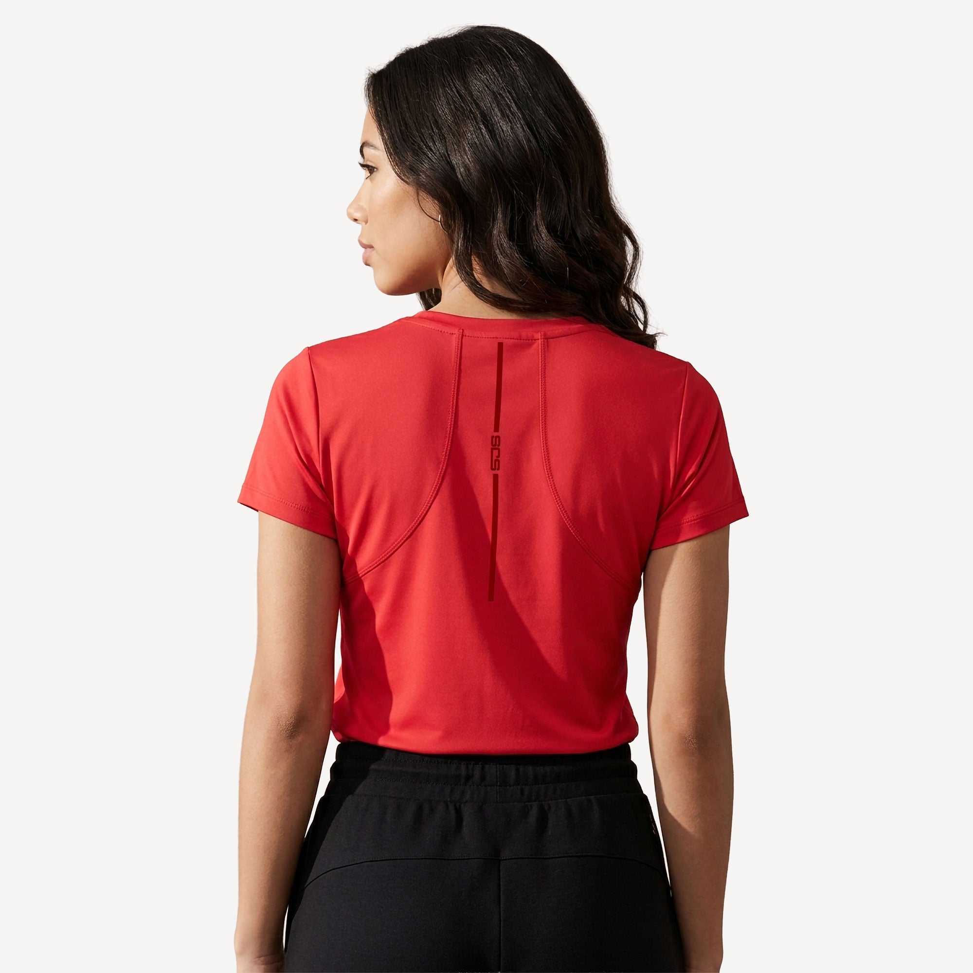 Sjeng Sports Ines Women's Tennis Shirt - Red (4)