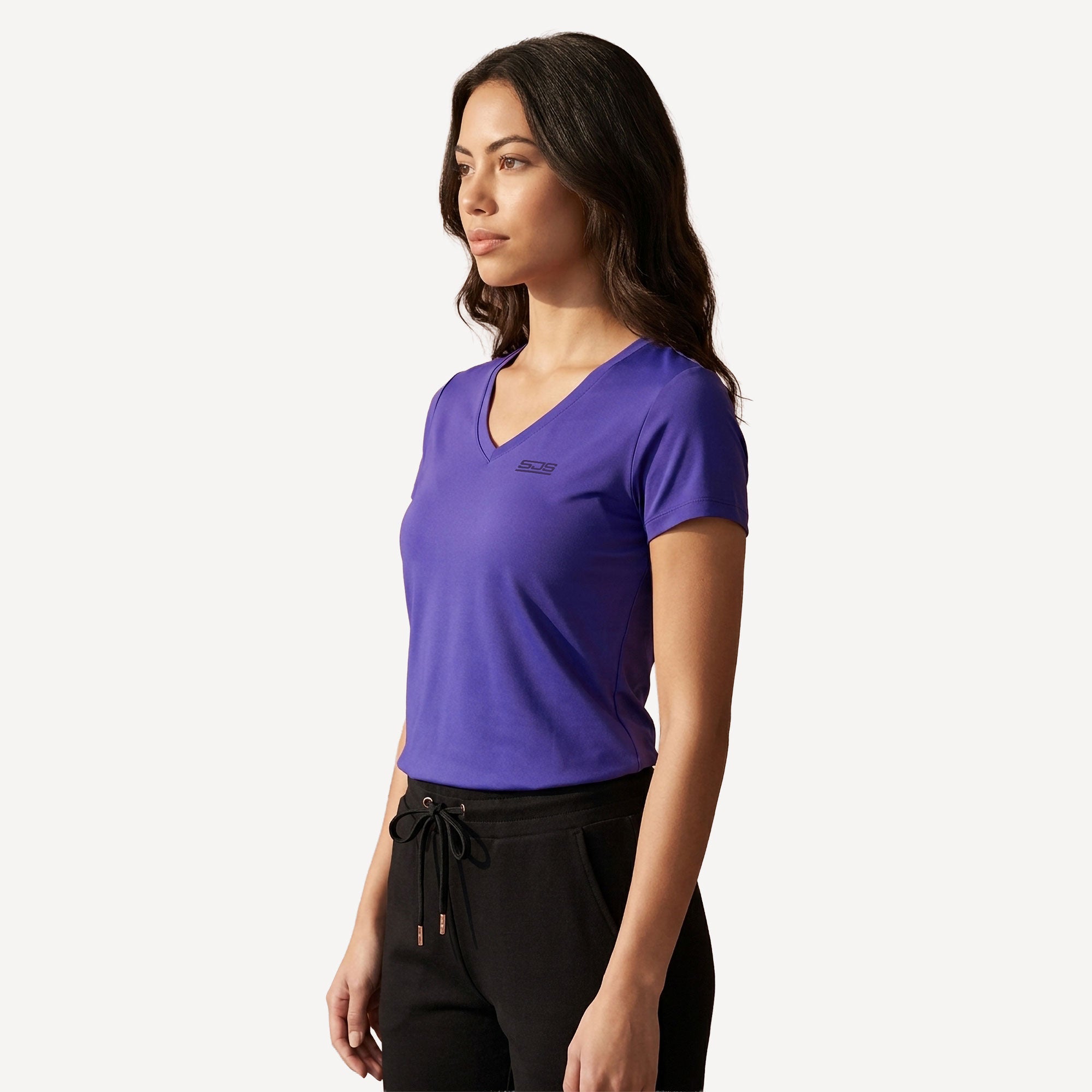 Sjeng Sports Ines Women's Tennis Shirt - Purple (3)