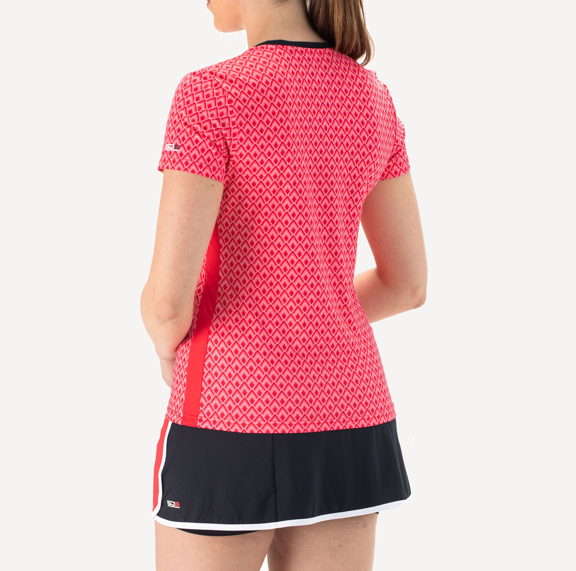 Sjeng Sports Inge Women's Tennis Shirt - Red (2)