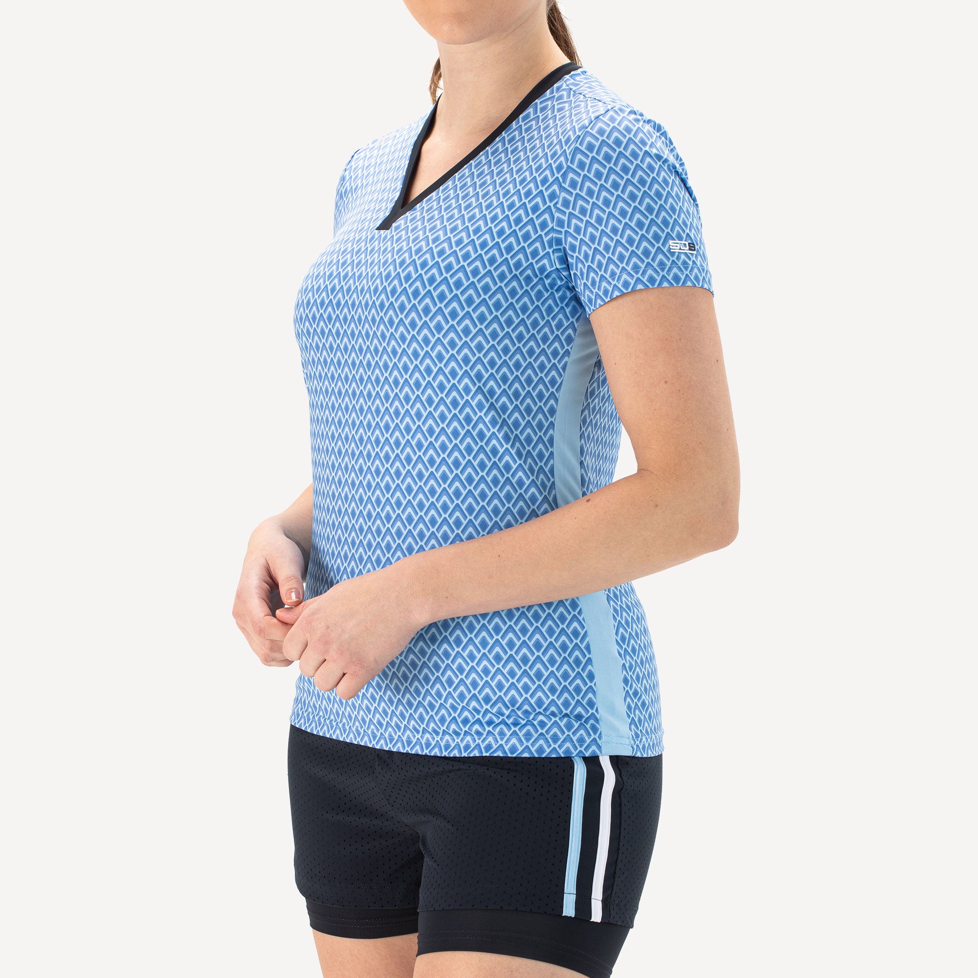 Sjeng Sports Inge Women's Tennis Shirt - Blue (1)