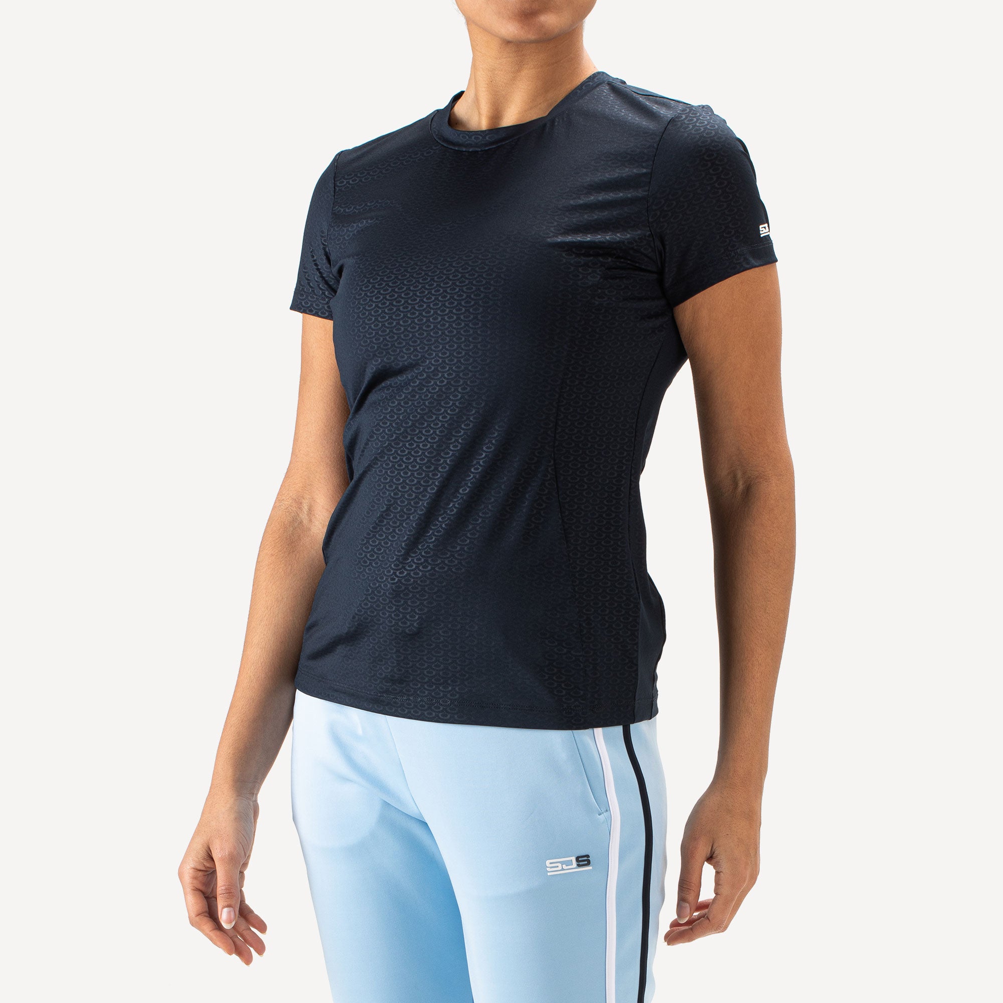 Sjeng Sports Isabeau Women's Tennis Shirt - Dark Blue (1)
