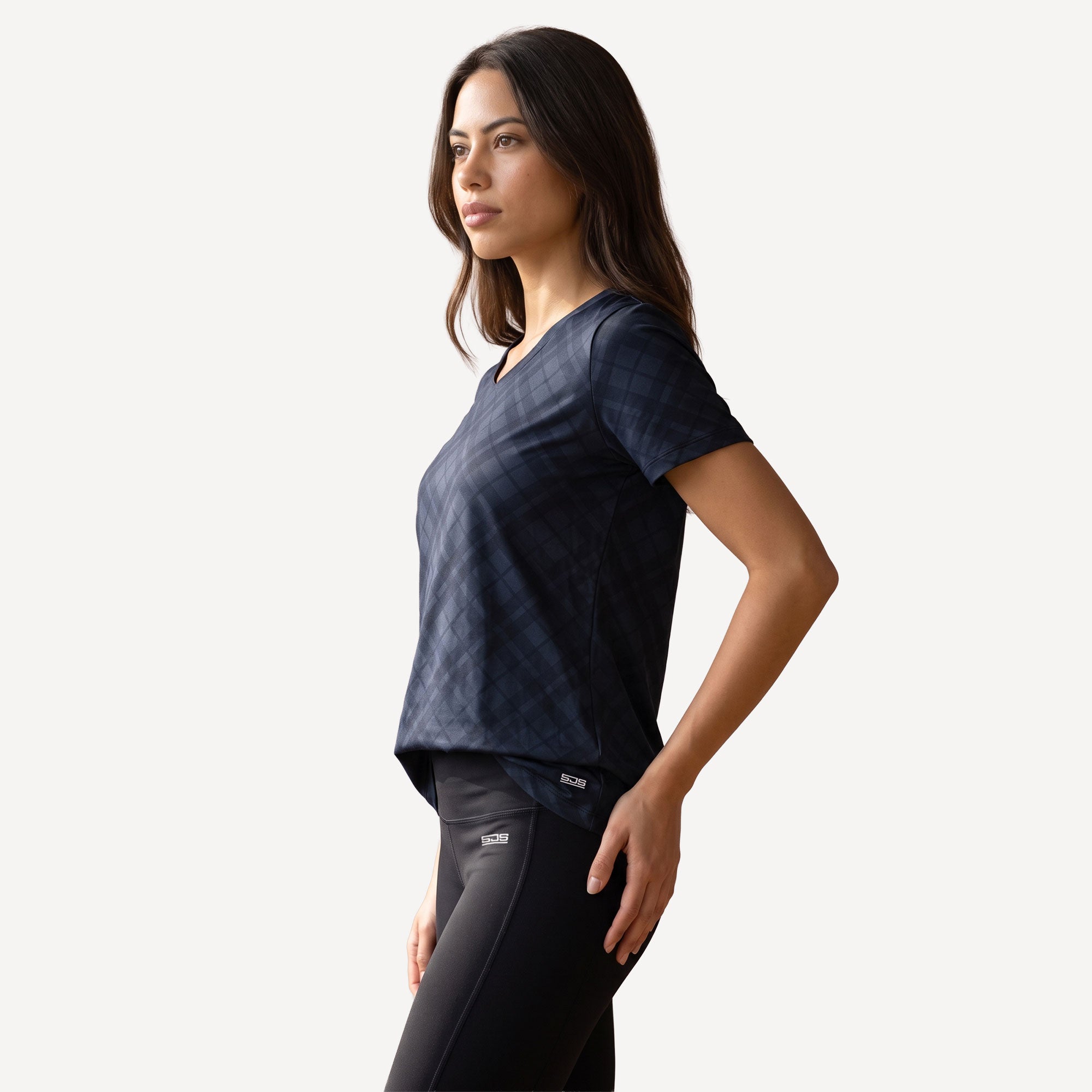 Sjeng Sports Istria Women's Tennis Shirt - Dark Blue (4)