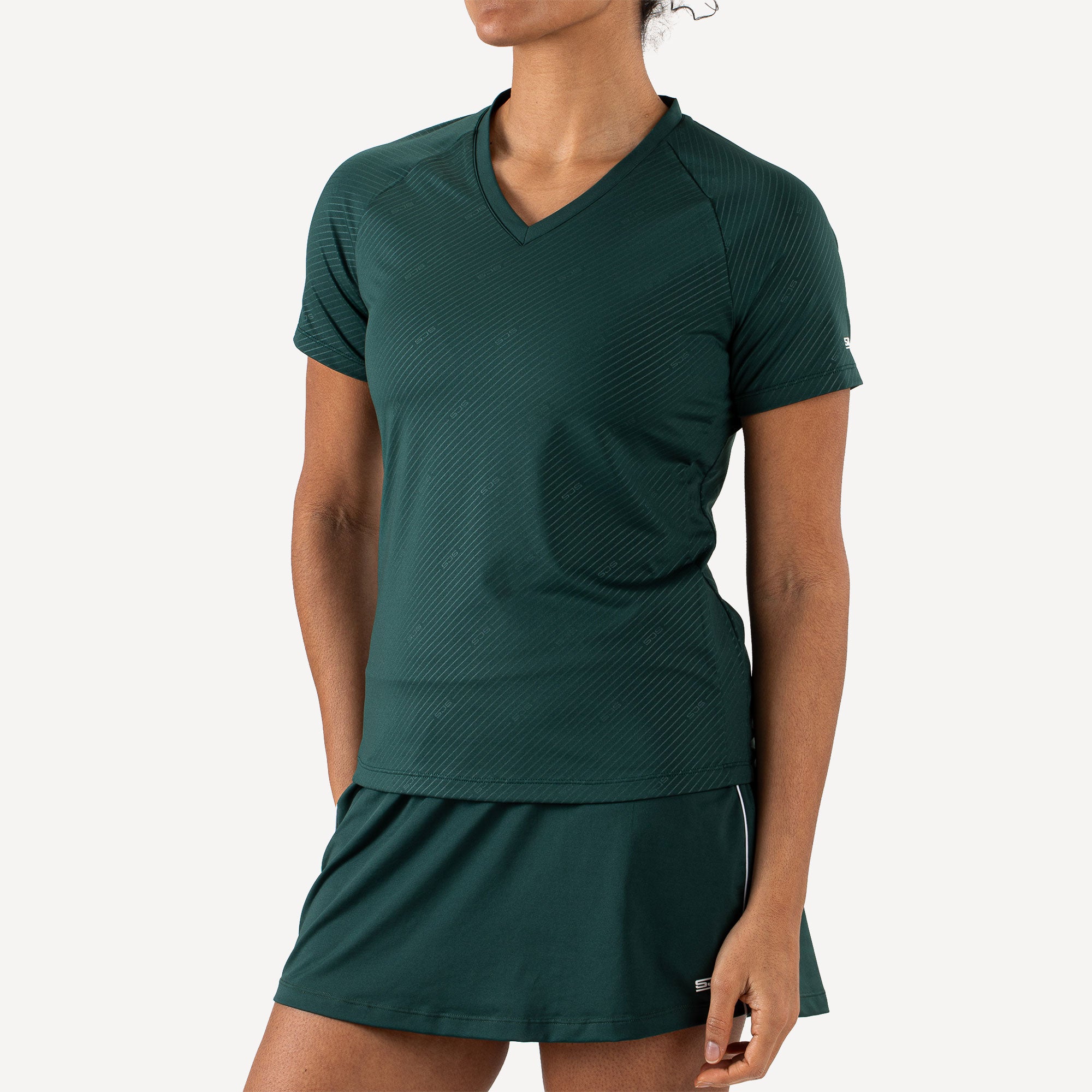 Sjeng Sports Izzie Women's Tennis Shirt - Green (1)