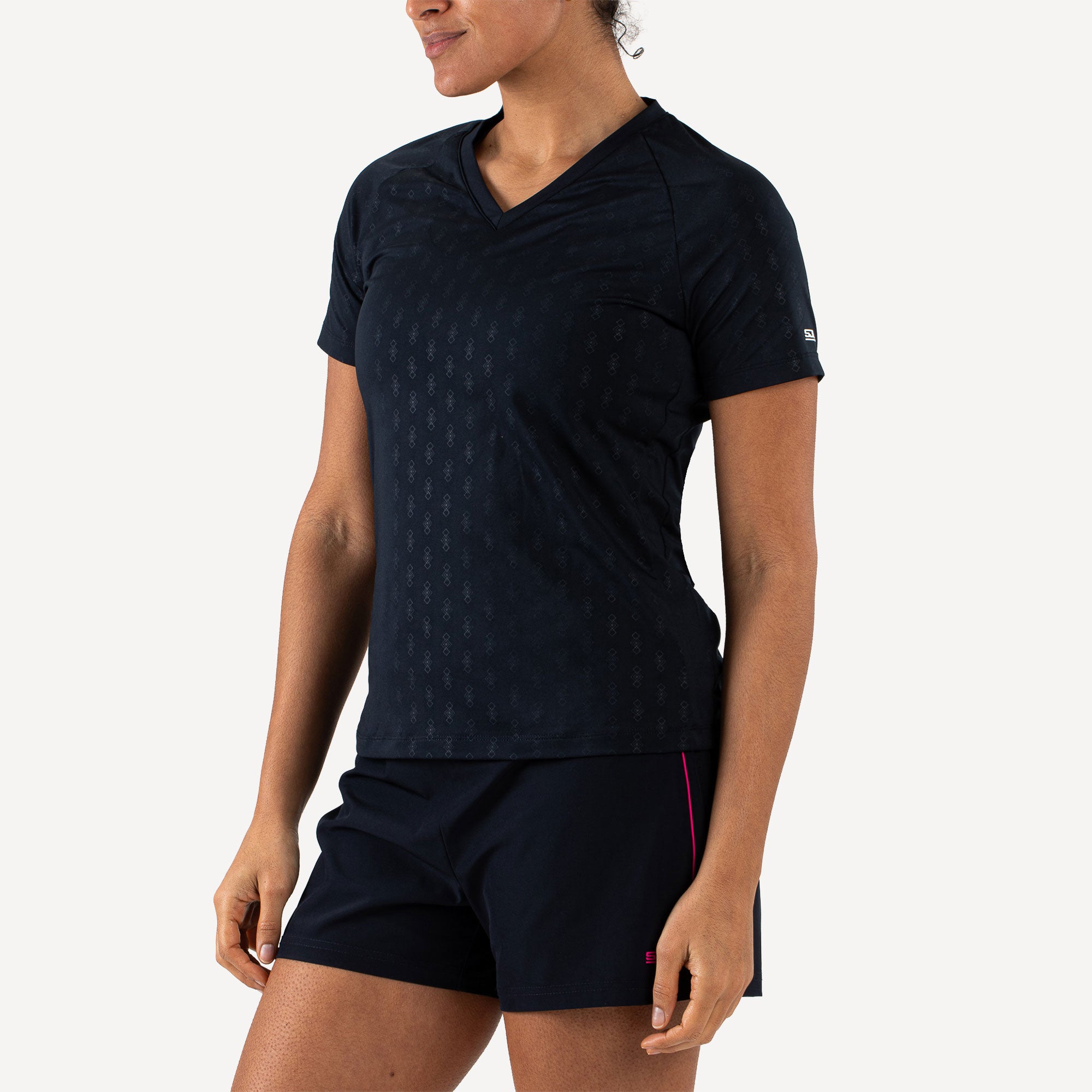 Sjeng Sports Izzie Women's Tennis Shirt - Dark Blue (1)