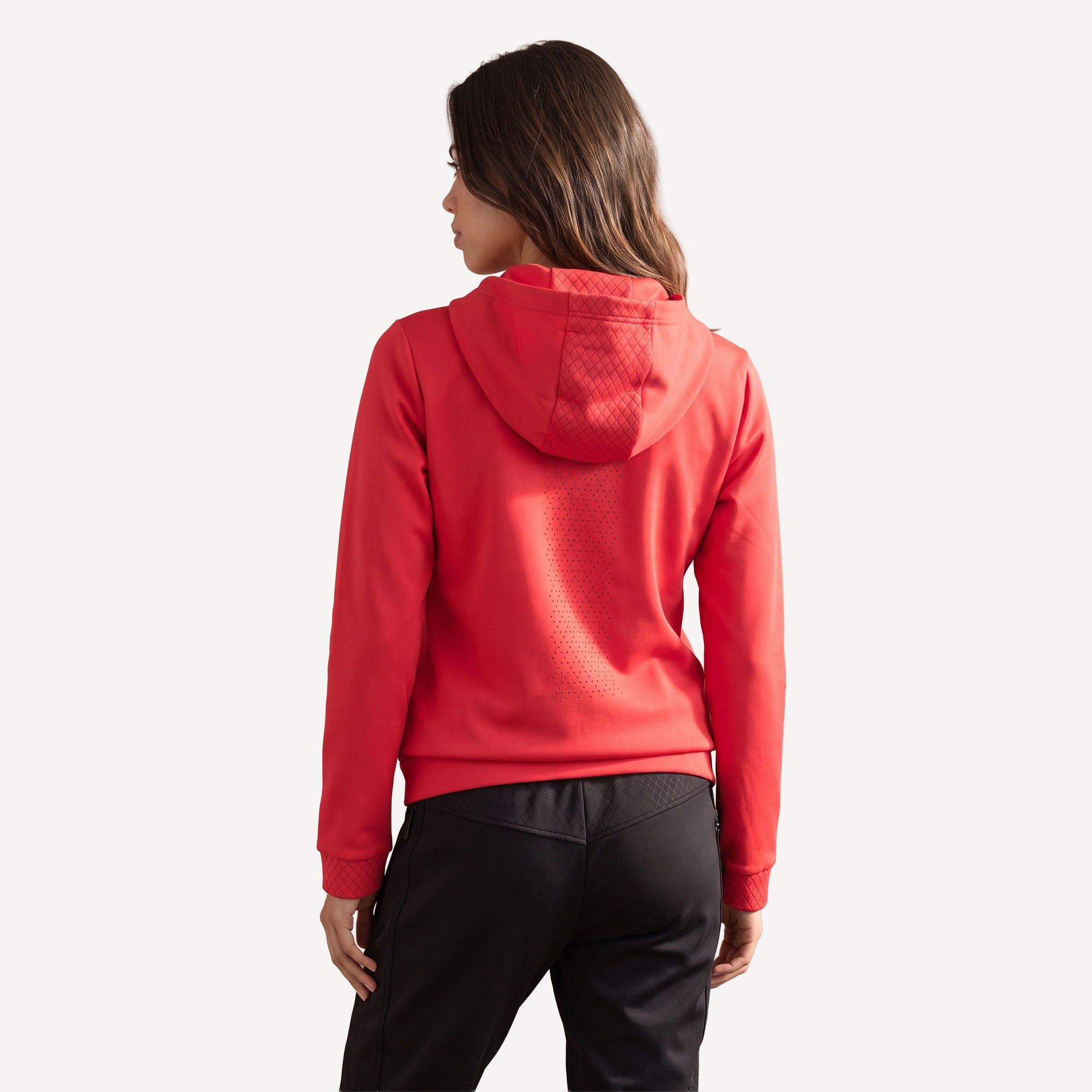 Sjeng Sports Rotonda Women's Hooded Tennis Jacket - Red (2)