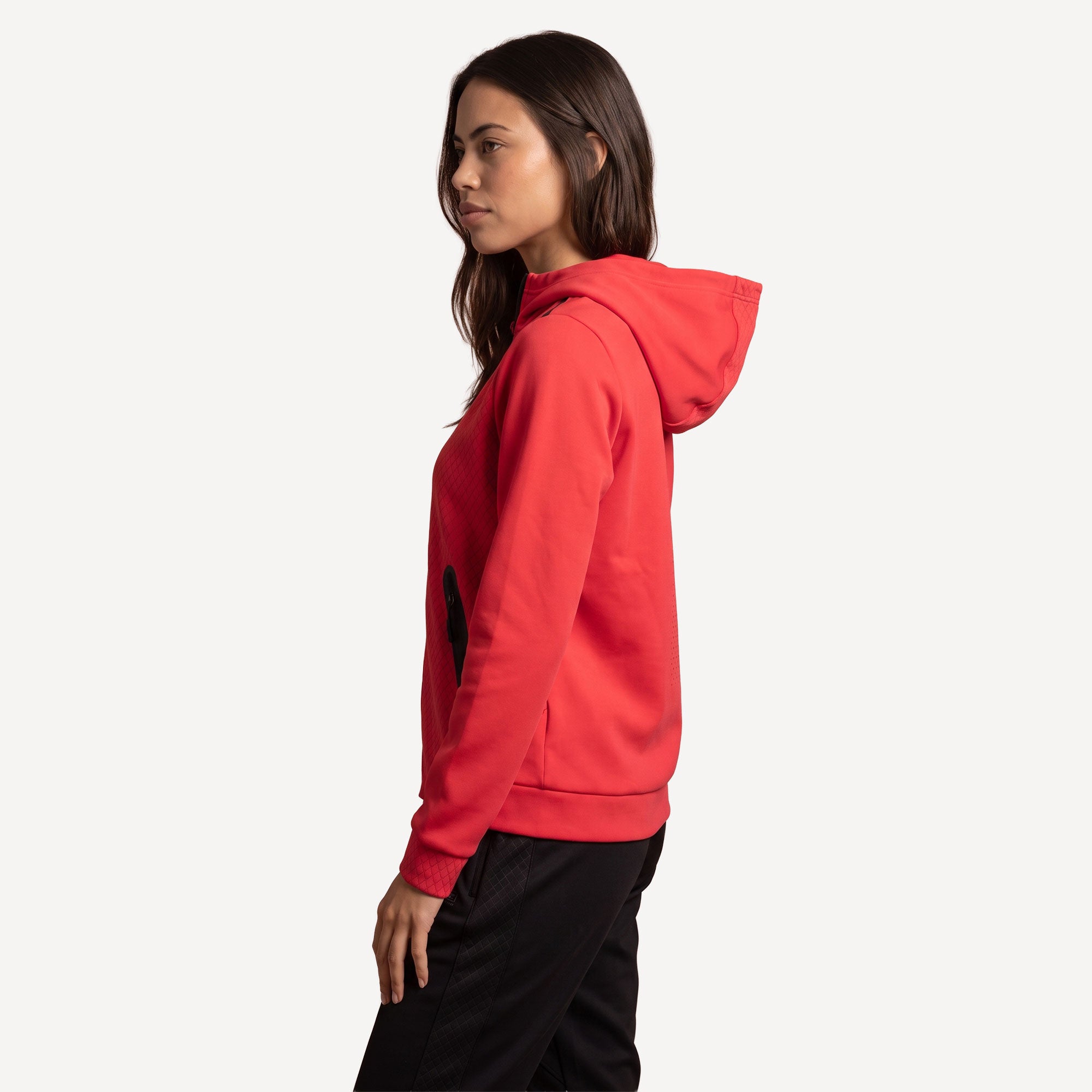 Sjeng Sports Rotonda Women's Hooded Tennis Jacket - Red (4)
