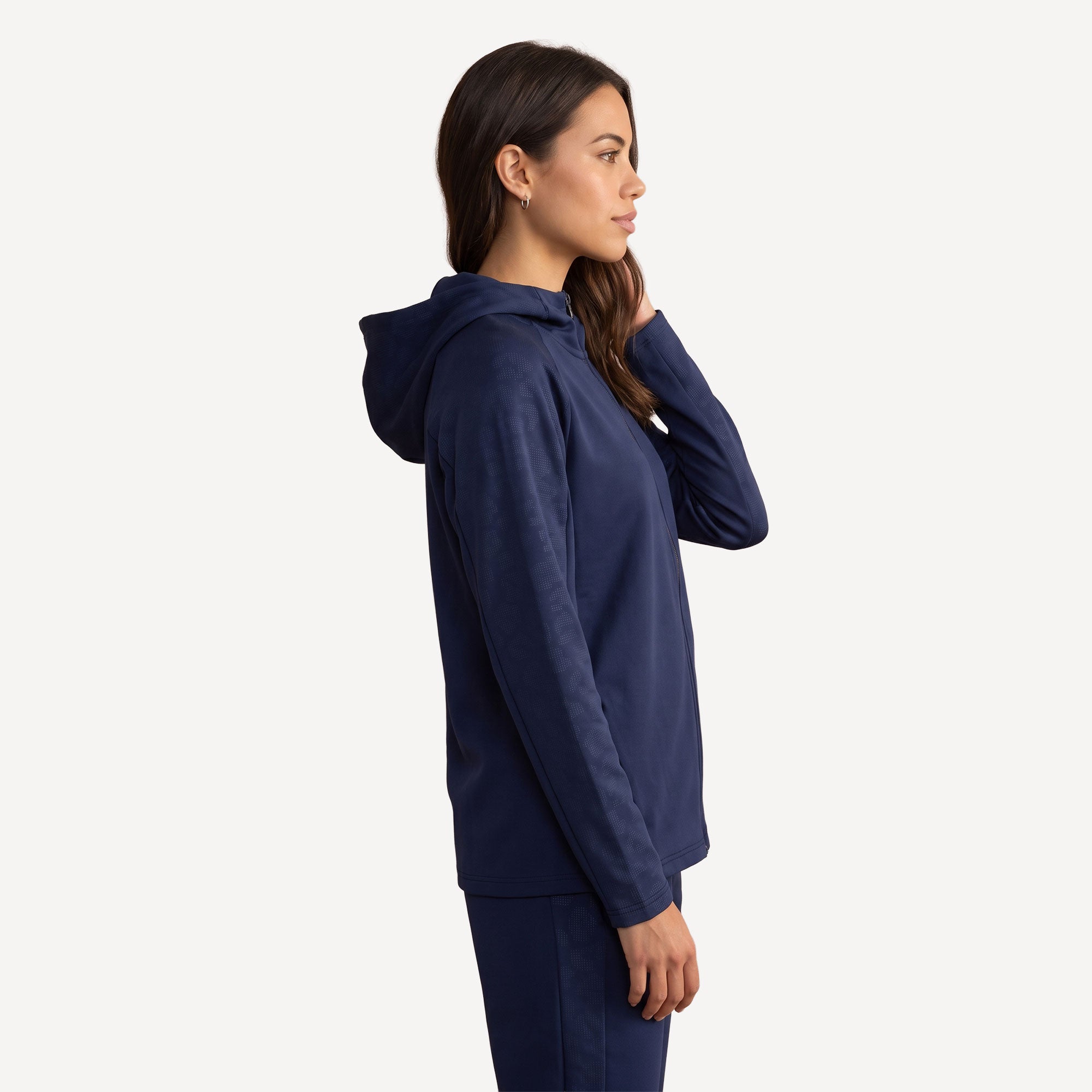 Sjeng Sports Rydelle Women's Hooded Tennis Jacket - Blue (3)