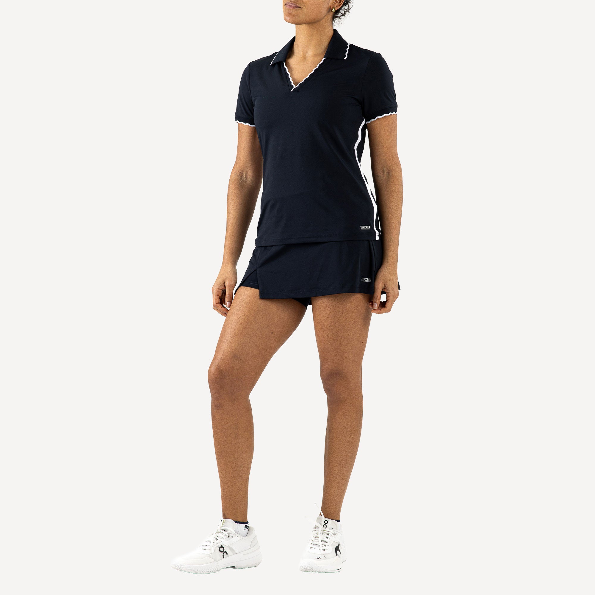 Sjeng Sports Winner Curl Women's Tennis Skirt - Dark Blue (6)