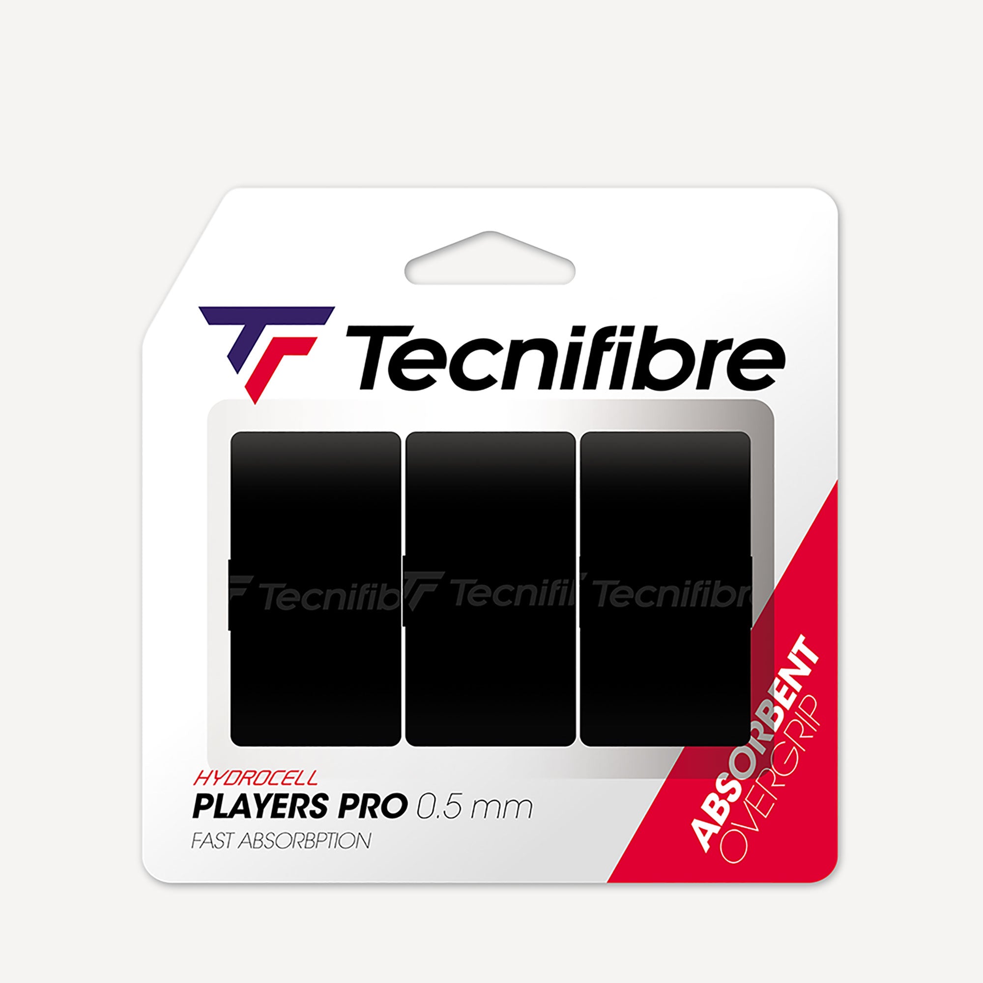 Tecnifibre Players Pro 3 Tennis Overgrip - Black (1)