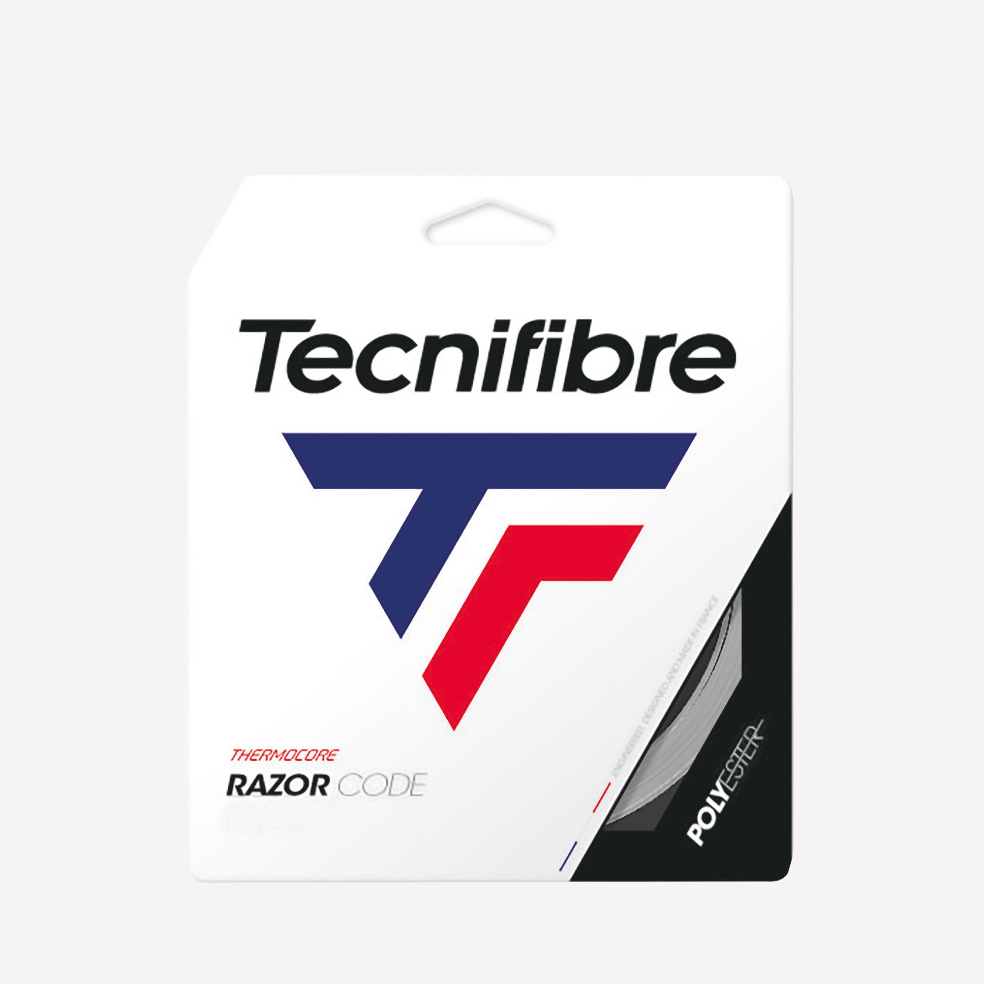 Tecnifibre Razor Code Tennis String Set 12 m - Grey (1)