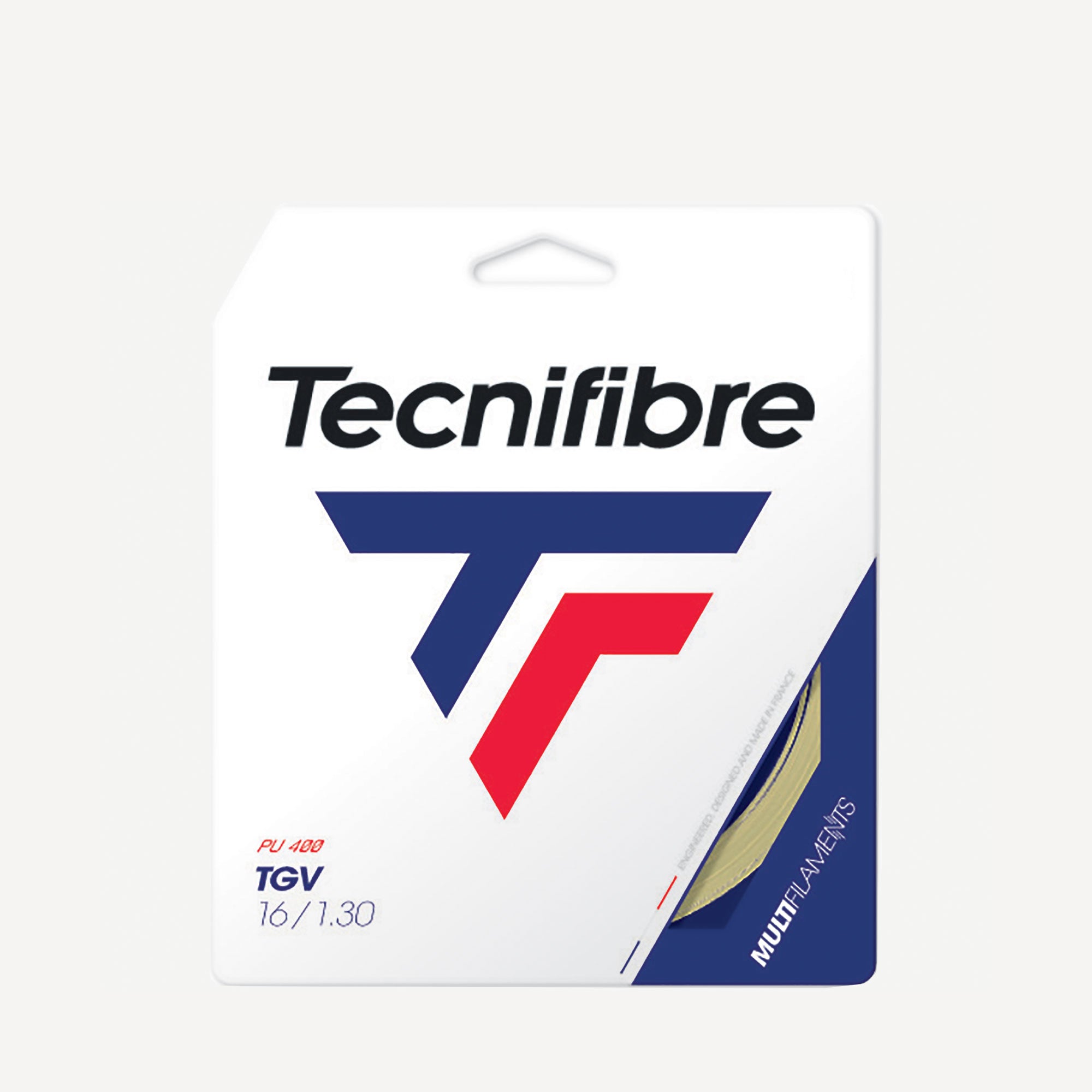 Tecnifibre TGV Tennis String Set 12 m - Natural (1)