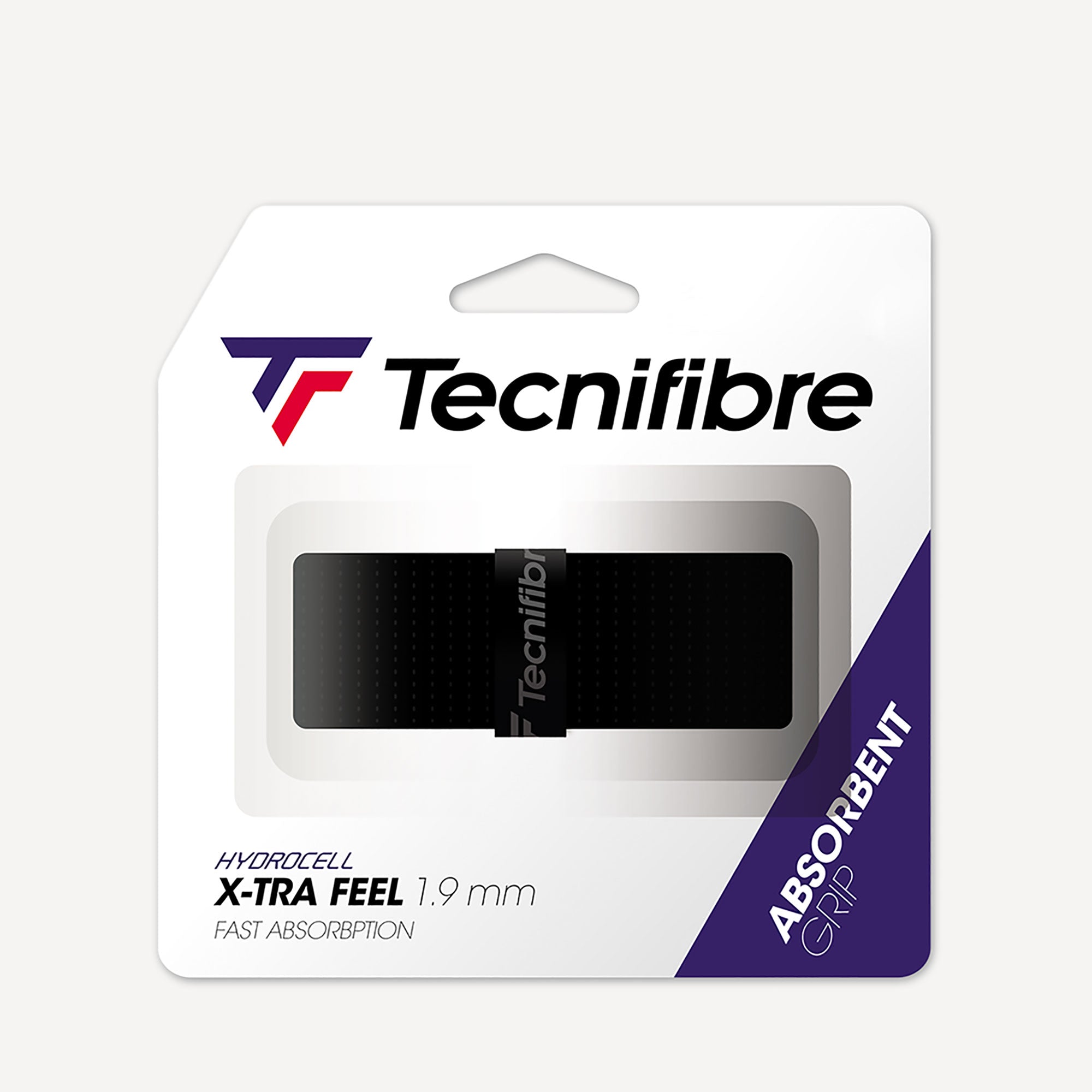 Tecnifibre Xtra Feel Replacement Grip - Black (1)