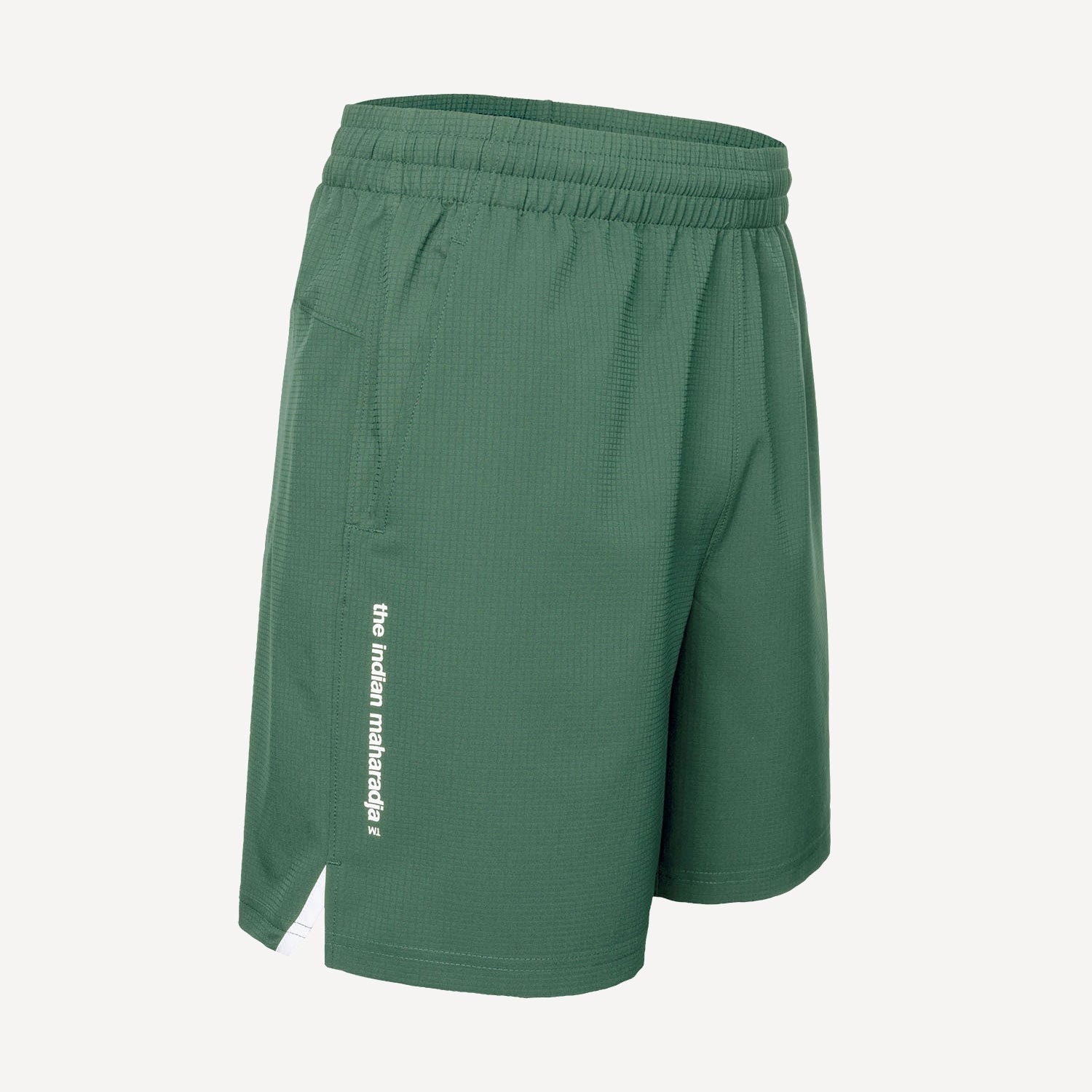 The Indian Maharadja Boys' Ripstop Retro Tennis Shorts - Green (2)