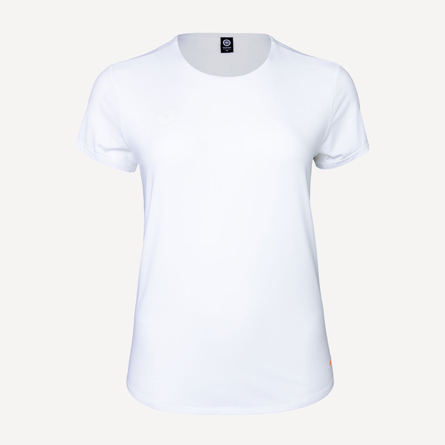 The Indian Maharadja Girls' Round Neck Breeze Tennis Shirt - Bright White (3)