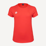 The Indian Maharadja Girls' Round Neck Breeze Tennis Shirt - Red (1)