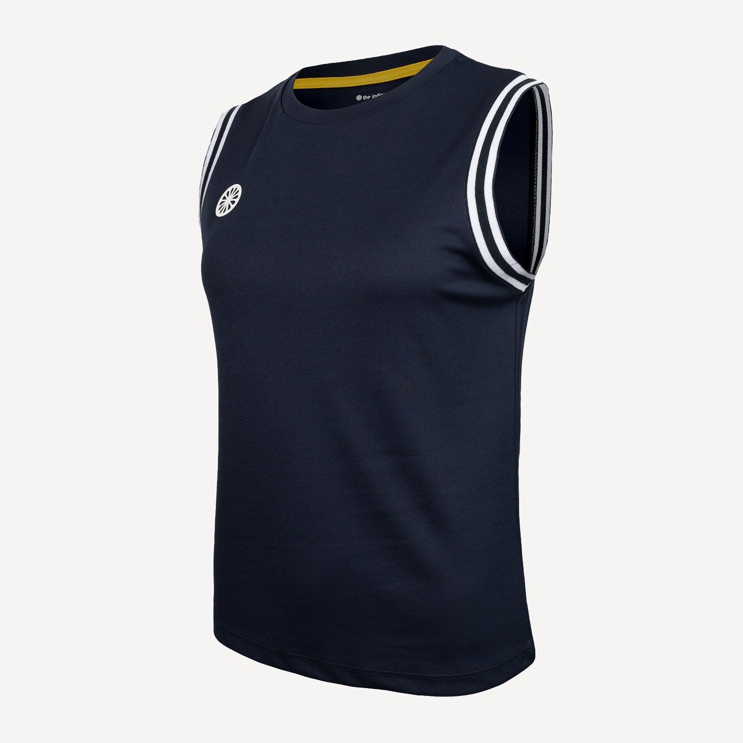 The Indian Maharadja Girls' Sleeveless Pique Tennis Tank - Dark Blue (4)