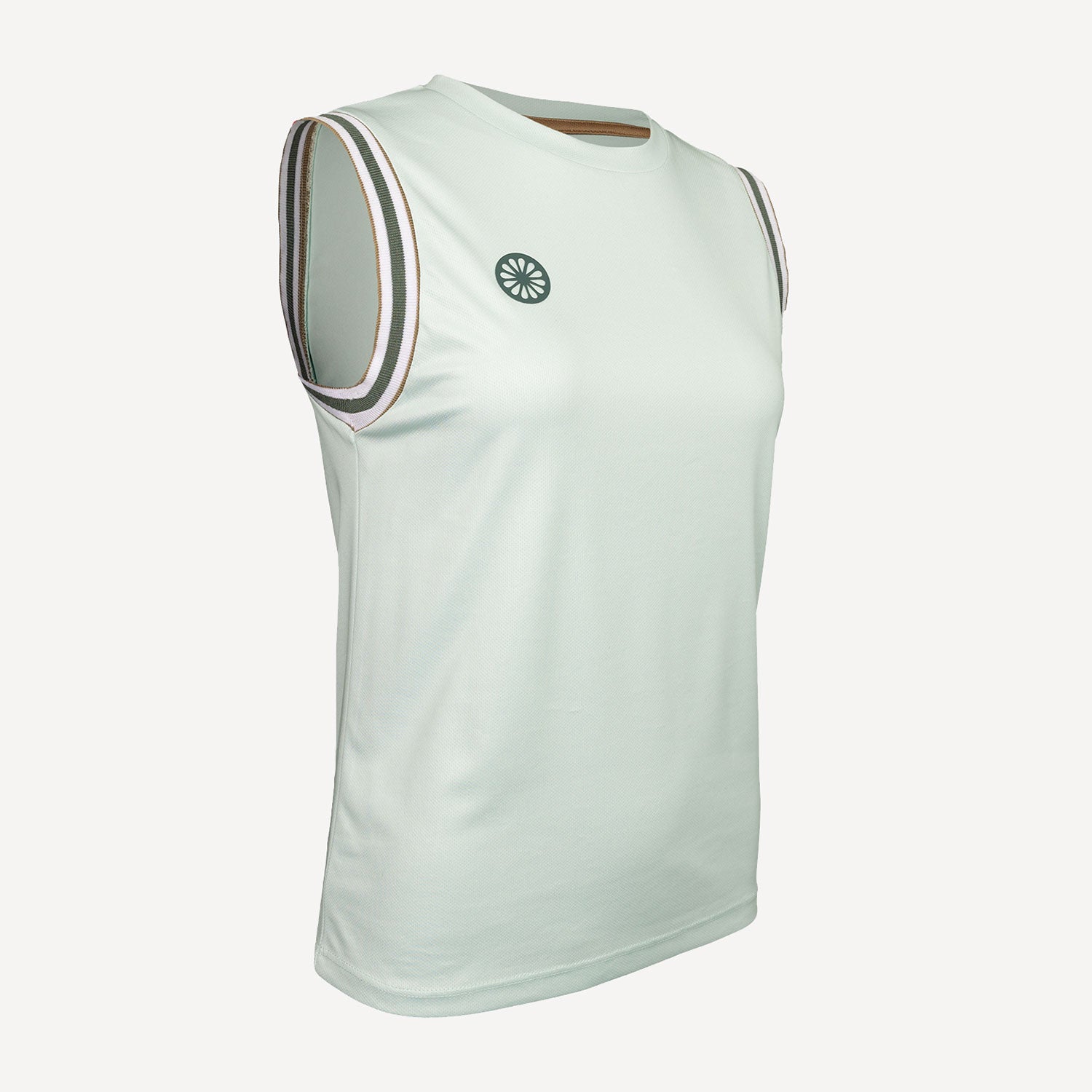 The Indian Maharadja Girls' Sleeveless Pique Tennis Tank - Green (2)