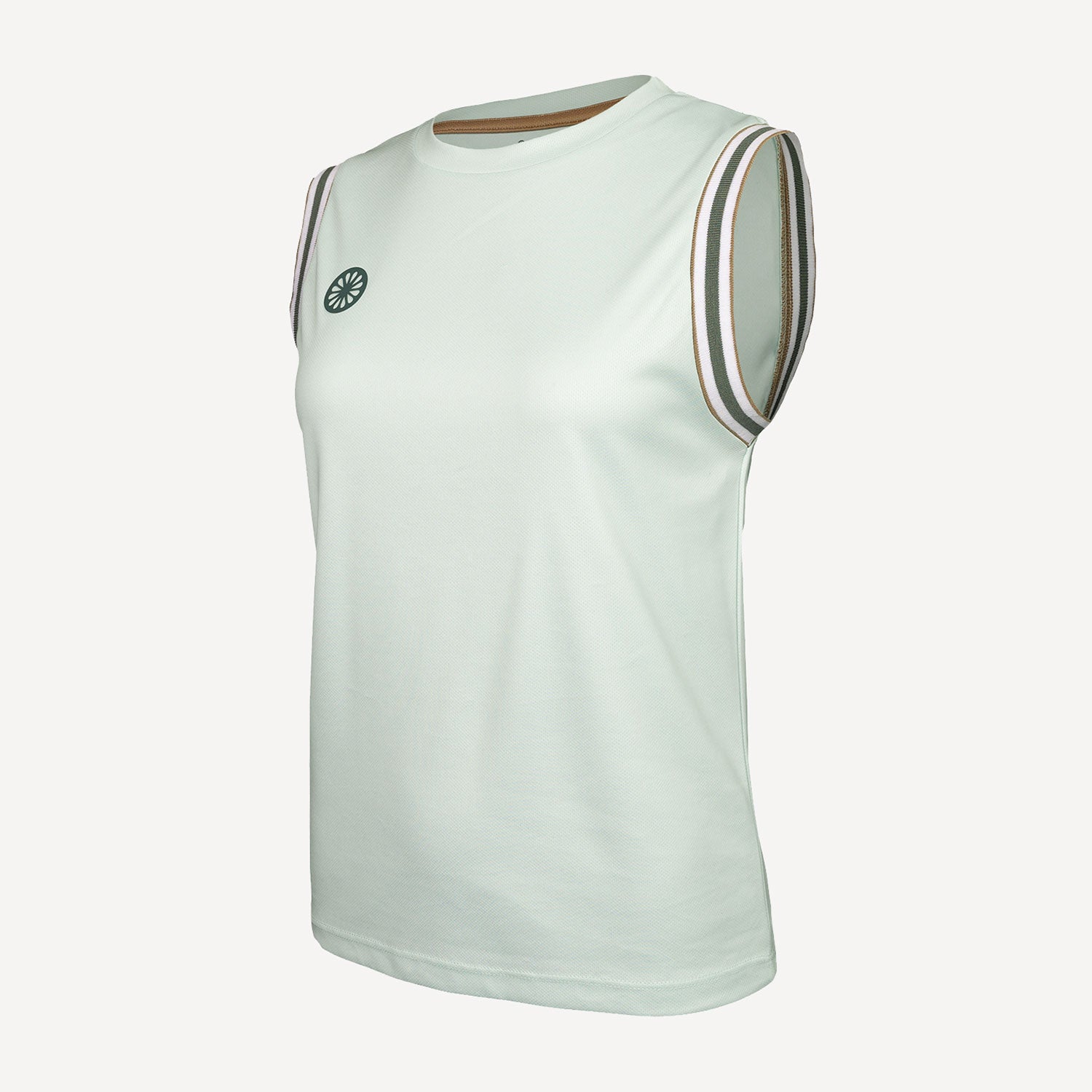 The Indian Maharadja Girls' Sleeveless Pique Tennis Tank - Green (4)