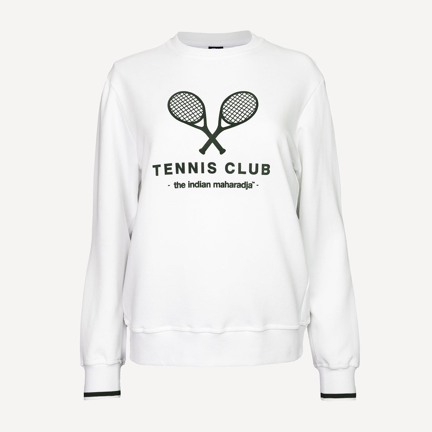 The Indian Maharadja Girls' Tennis Club Sweater - White (1)