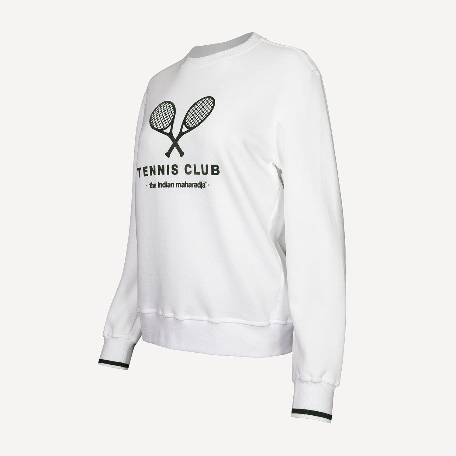 The Indian Maharadja Girls' Tennis Club Sweater - White (4)