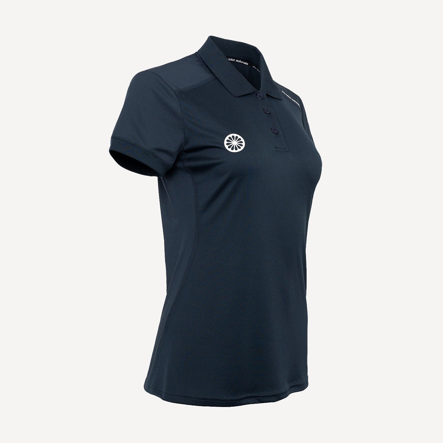 The Indian Maharadja Jaipur Girls' Performance Polo - Dark Blue (2)