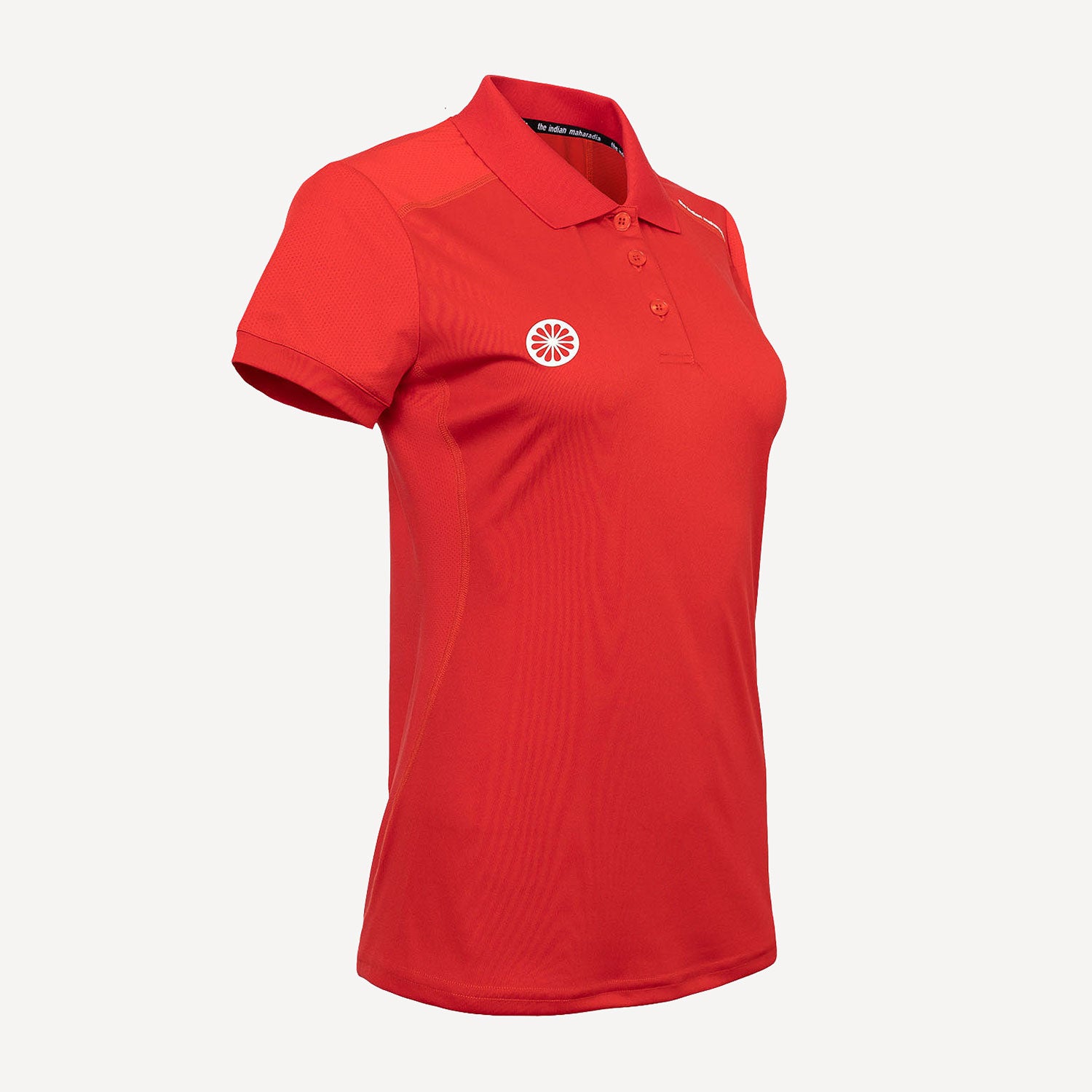 The Indian Maharadja Jaipur Girls' Performance Polo - Red (2)