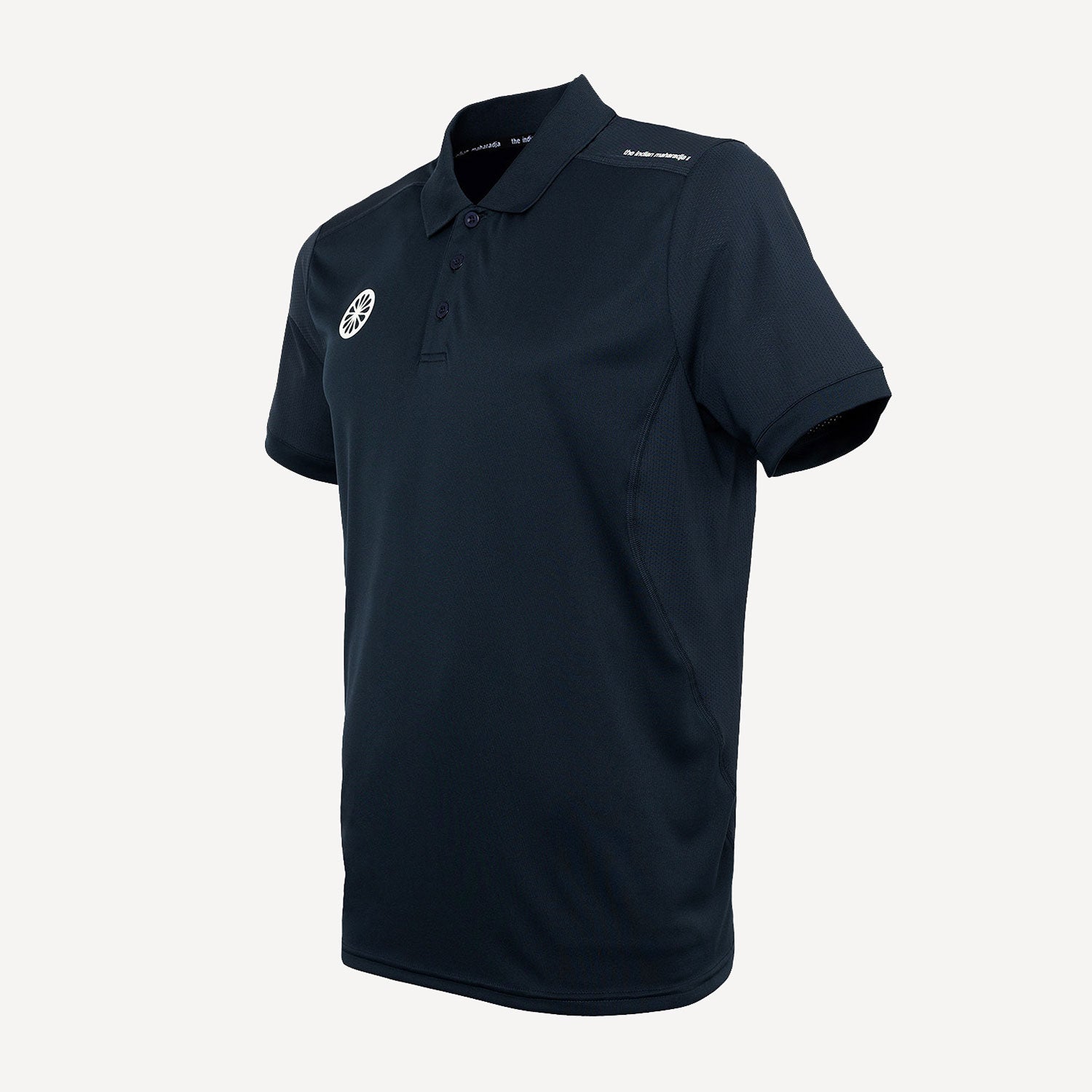 The Indian Maharadja Jaipur Men's Performance Polo - Dark Blue (4)