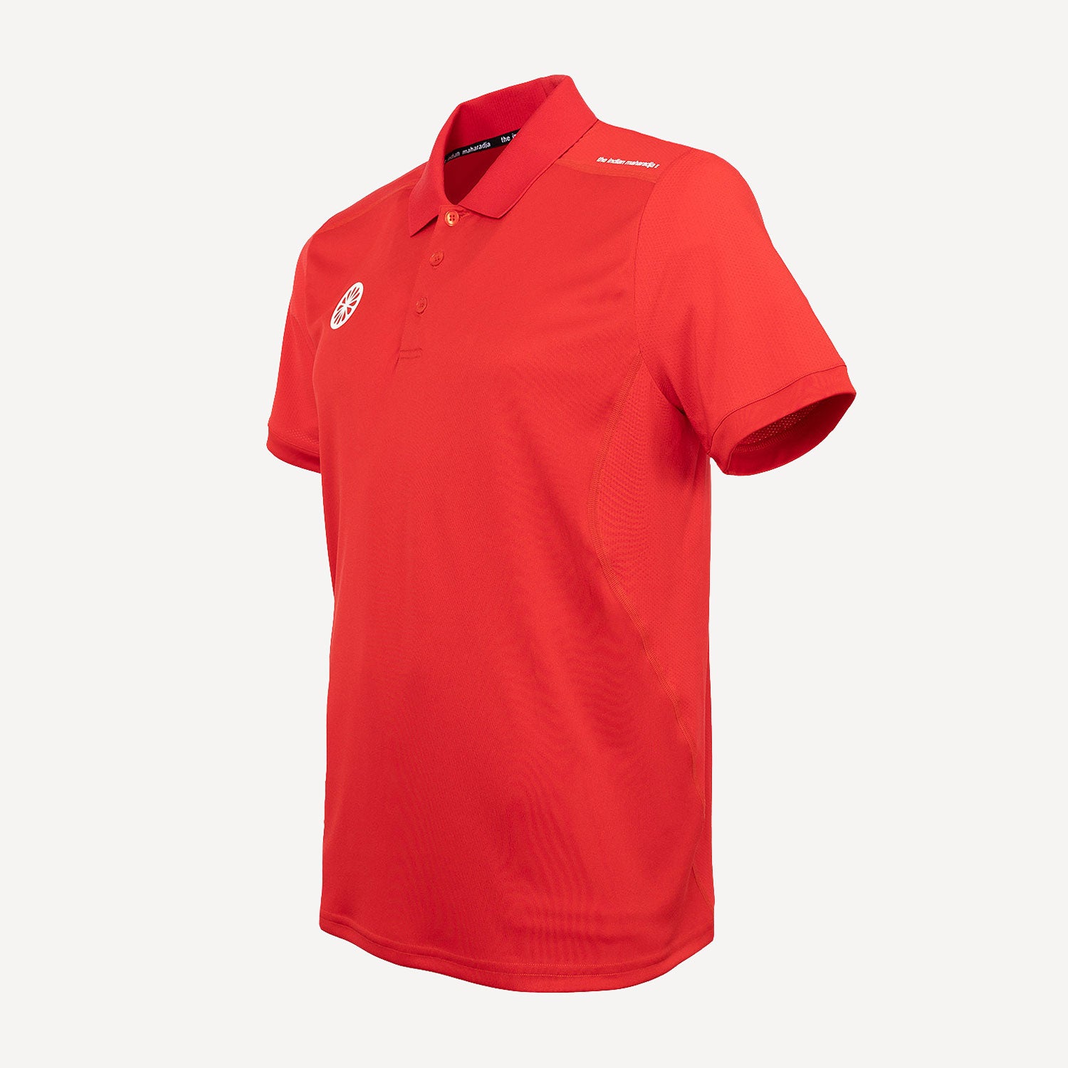 The Indian Maharadja Jaipur Men's Performance Polo - Red (4)