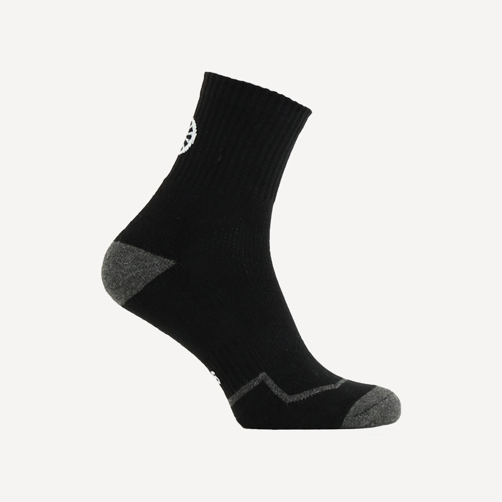 The Indian Maharadja Kadiri Ankle Tennis Socks - Aeolus Oledo - Black (1)