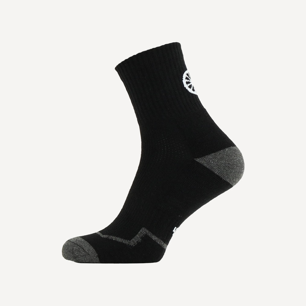 The Indian Maharadja Kadiri Ankle Tennis Socks - Aeolus Oledo - Black (2)