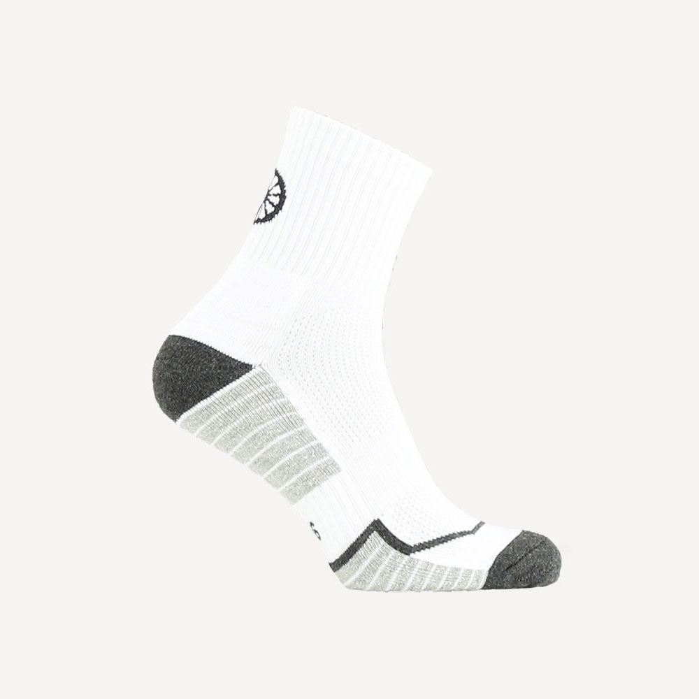 The Indian Maharadja Kadiri Ankle Tennis Socks - Aeolus Oledo - White (1)