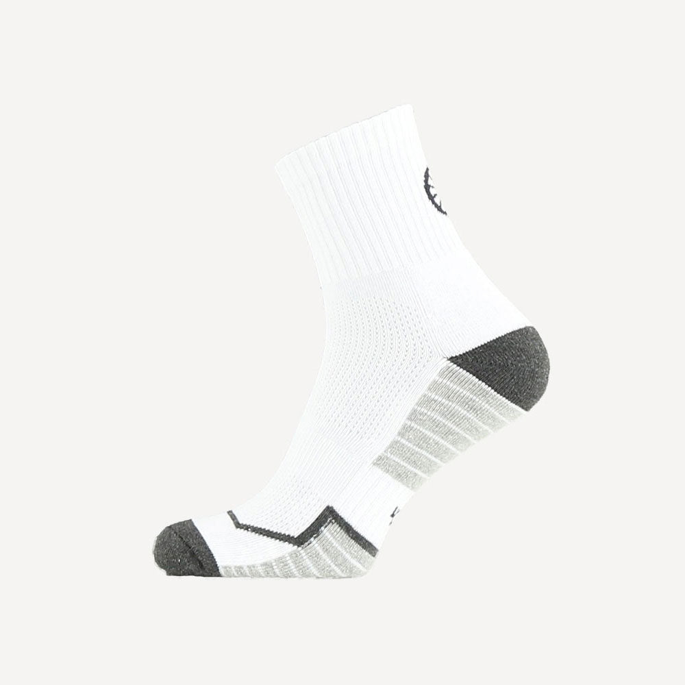 The Indian Maharadja Kadiri Ankle Tennis Socks - Aeolus Oledo - White (2)