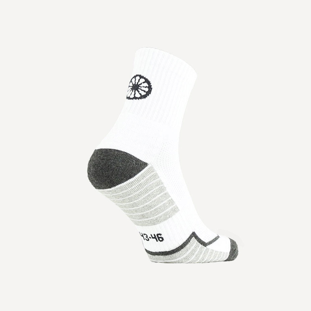 The Indian Maharadja Kadiri Ankle Tennis Socks - Aeolus Oledo - White (3)