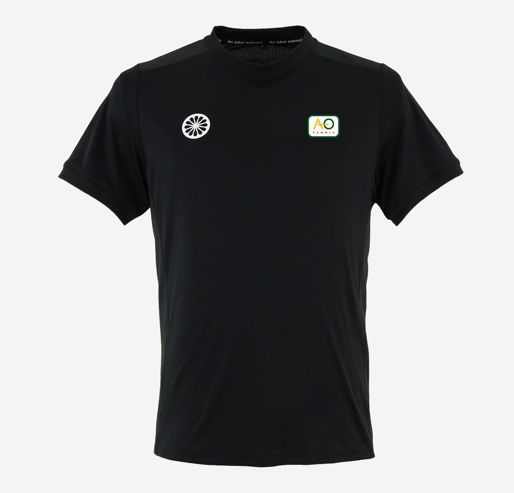 The Indian Maharadja Kadiri Boys' Tennis Shirt - Aeolus Oledo - Black (1)