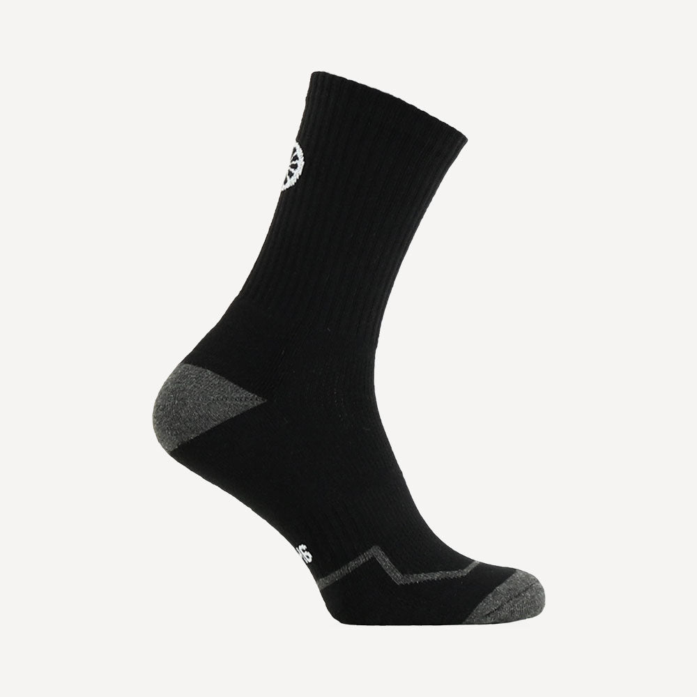 The Indian Maharadja Kadiri High Tennis Socks - Aeolus Oledo - Black (1)