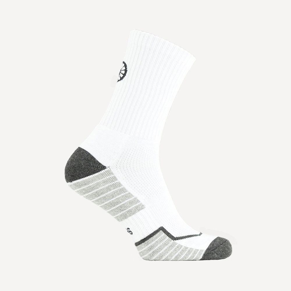 The Indian Maharadja Kadiri High Tennis Socks - Aeolus Oledo - White (1)