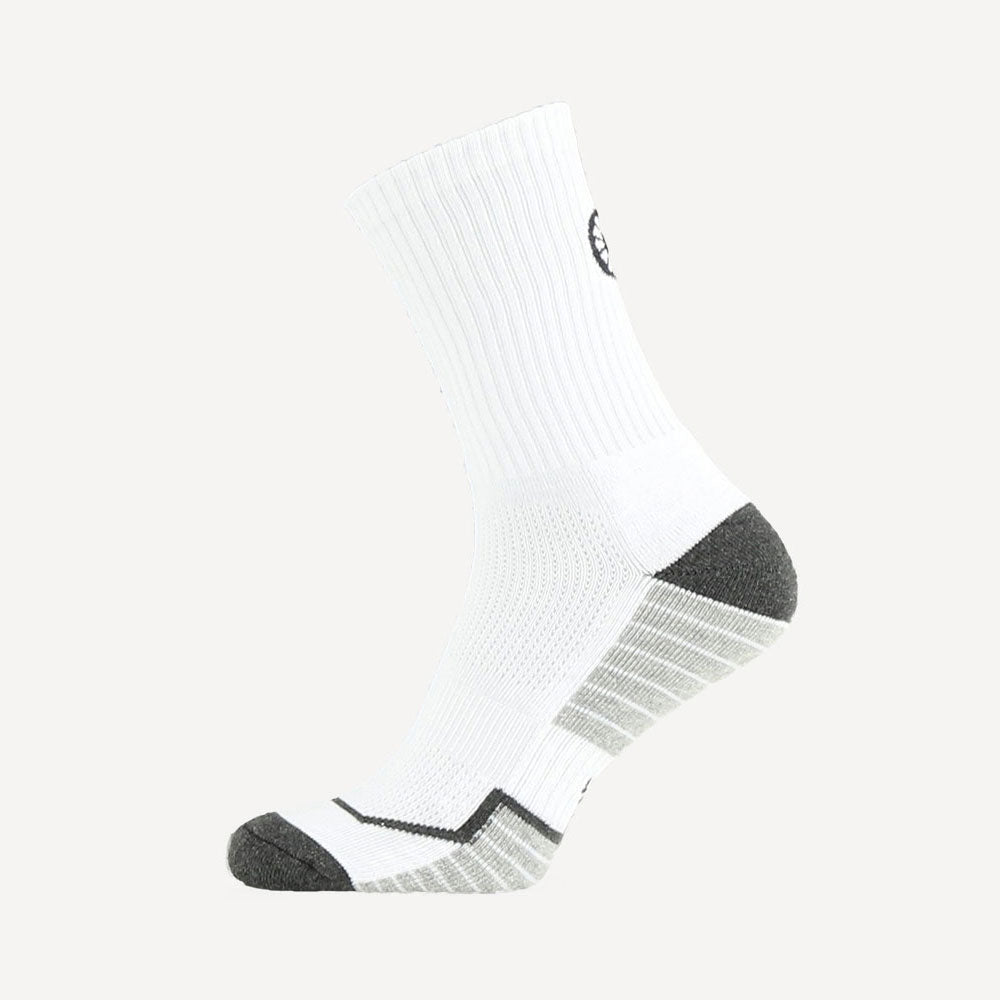 The Indian Maharadja Kadiri High Tennis Socks - Aeolus Oledo - White (2)