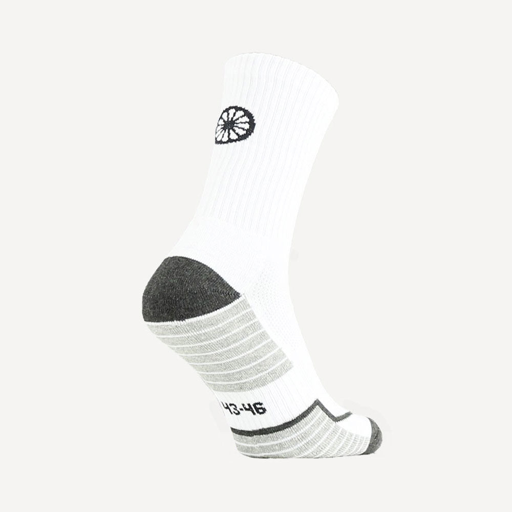 The Indian Maharadja Kadiri High Tennis Socks - Aeolus Oledo - White (3)